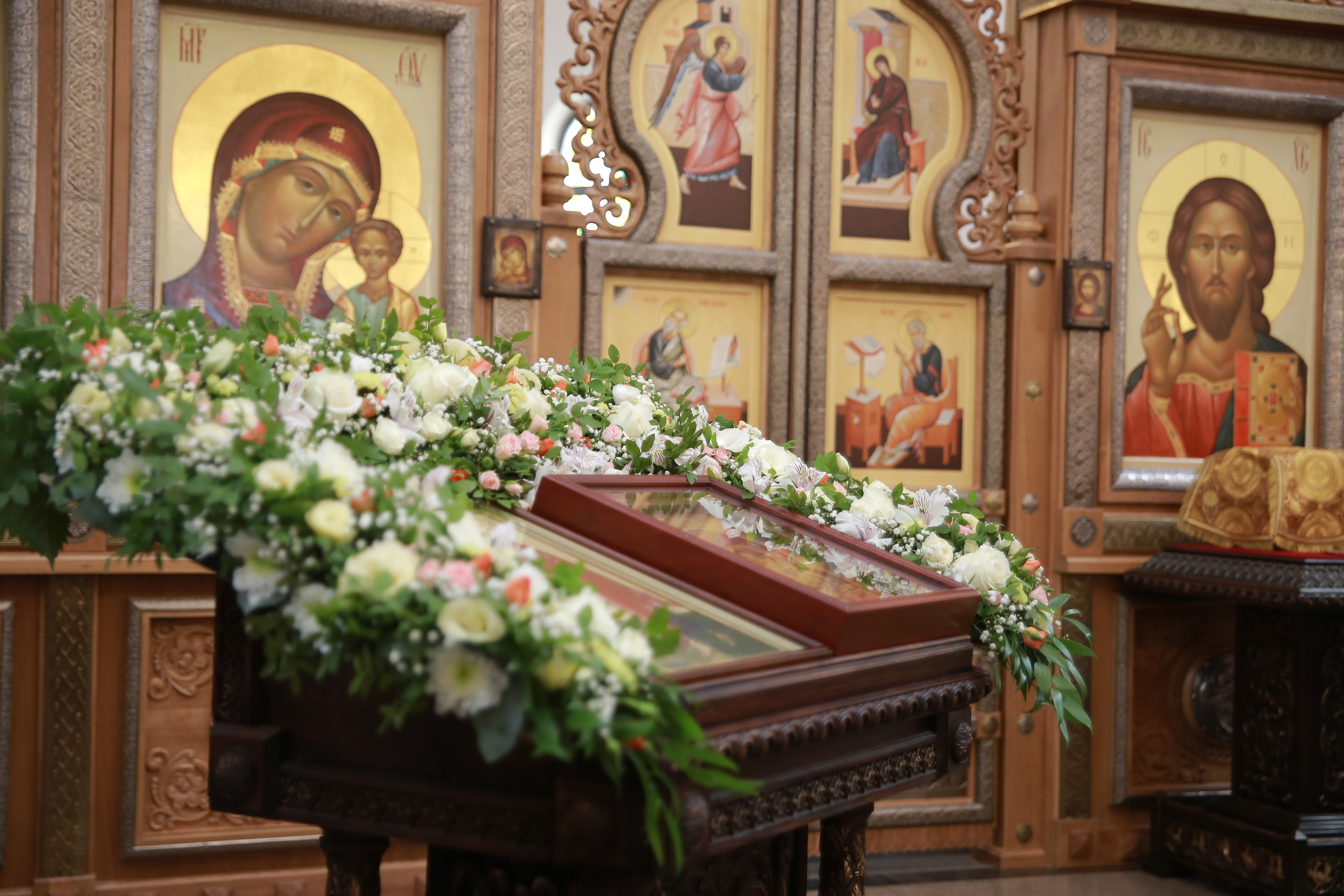 Освящение храма Алексия Мечева в Вешняках