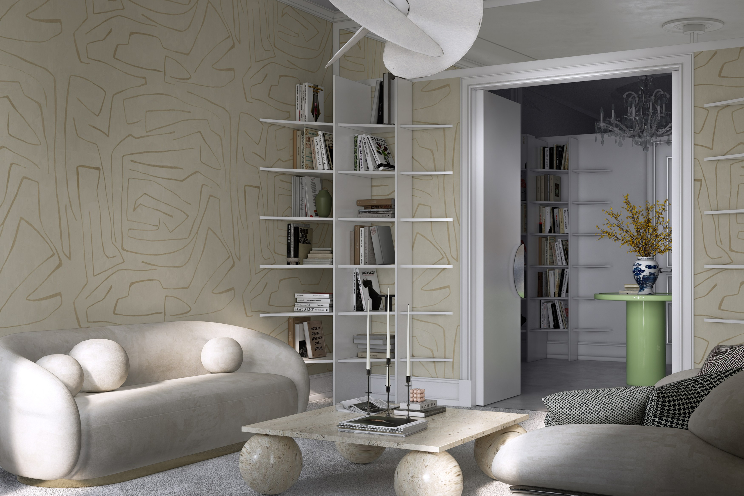 Квартира для деятелей искусств в Санкт-Петербурге, 2023 год, 98 м.кв