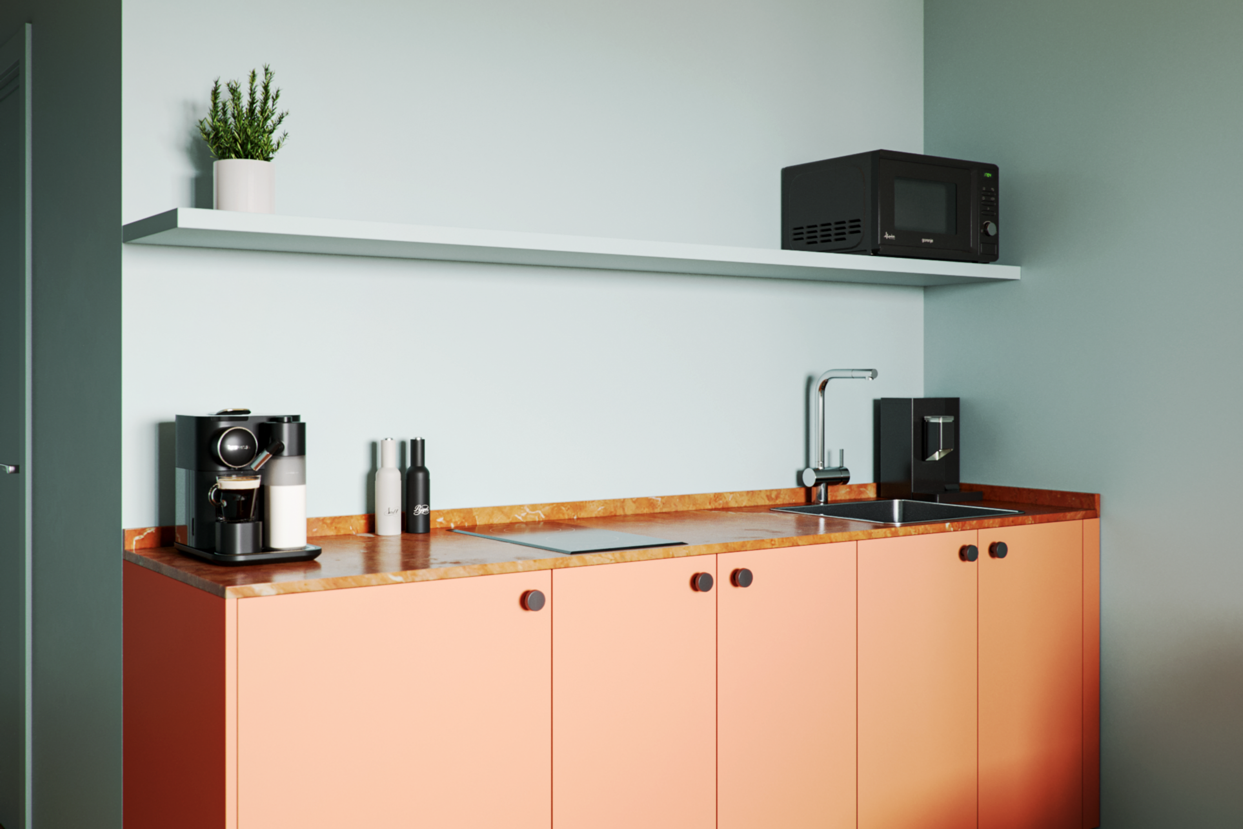 Визуализация апартаментов в Бразилии!. ZH_VIS | 3D Визуализация интерьеров