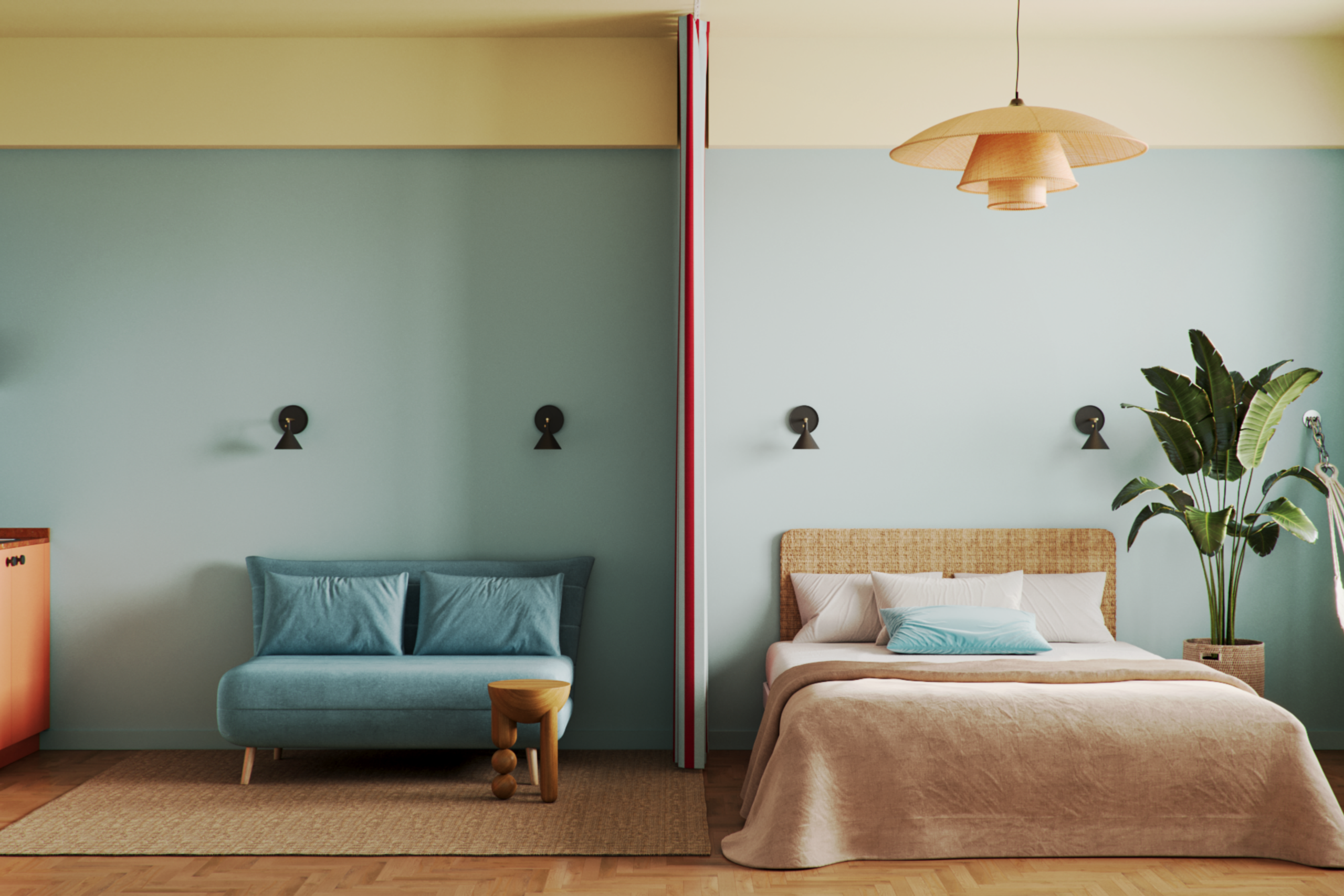 Визуализация апартаментов в Бразилии!. ZH_VIS | 3D Визуализация интерьеров