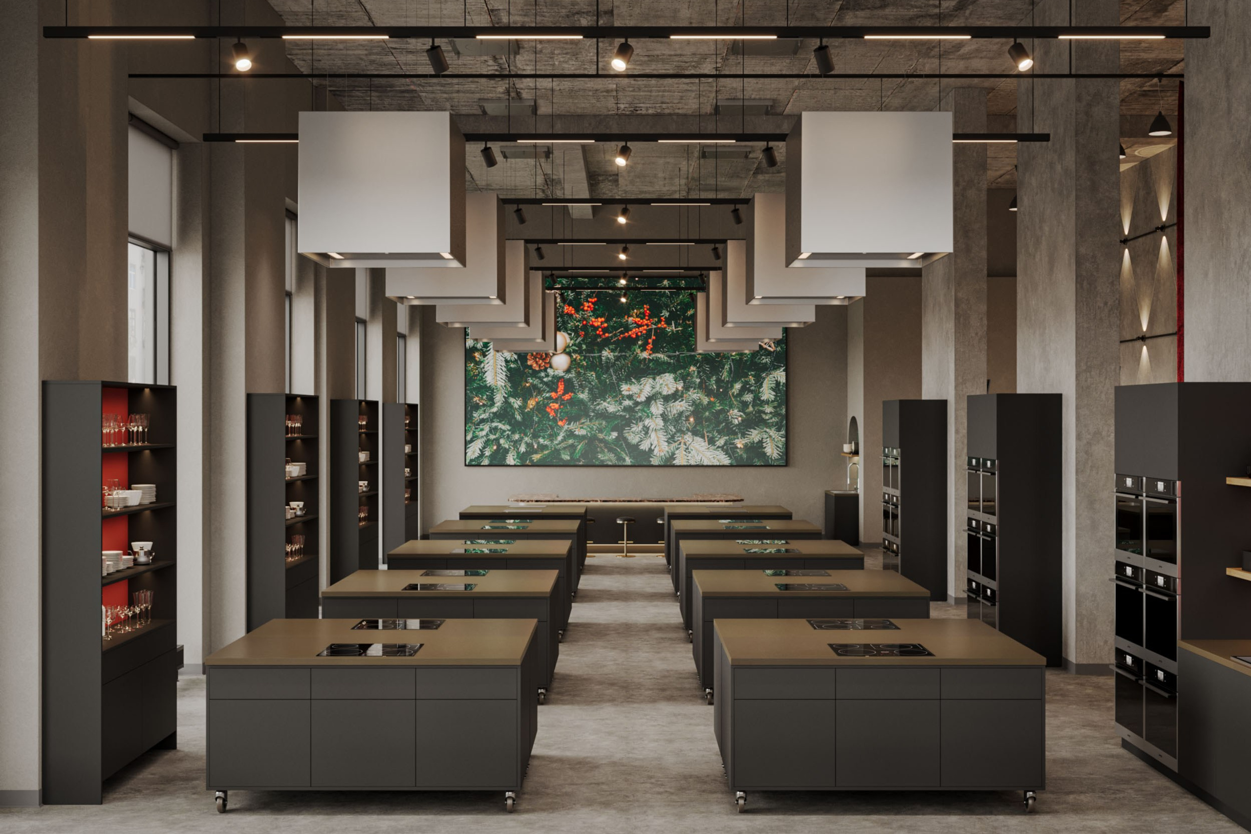 Кулинарная студия Юлии Высоцкой Часть 2. ZH_VIS | 3D Визуализация интерьеров