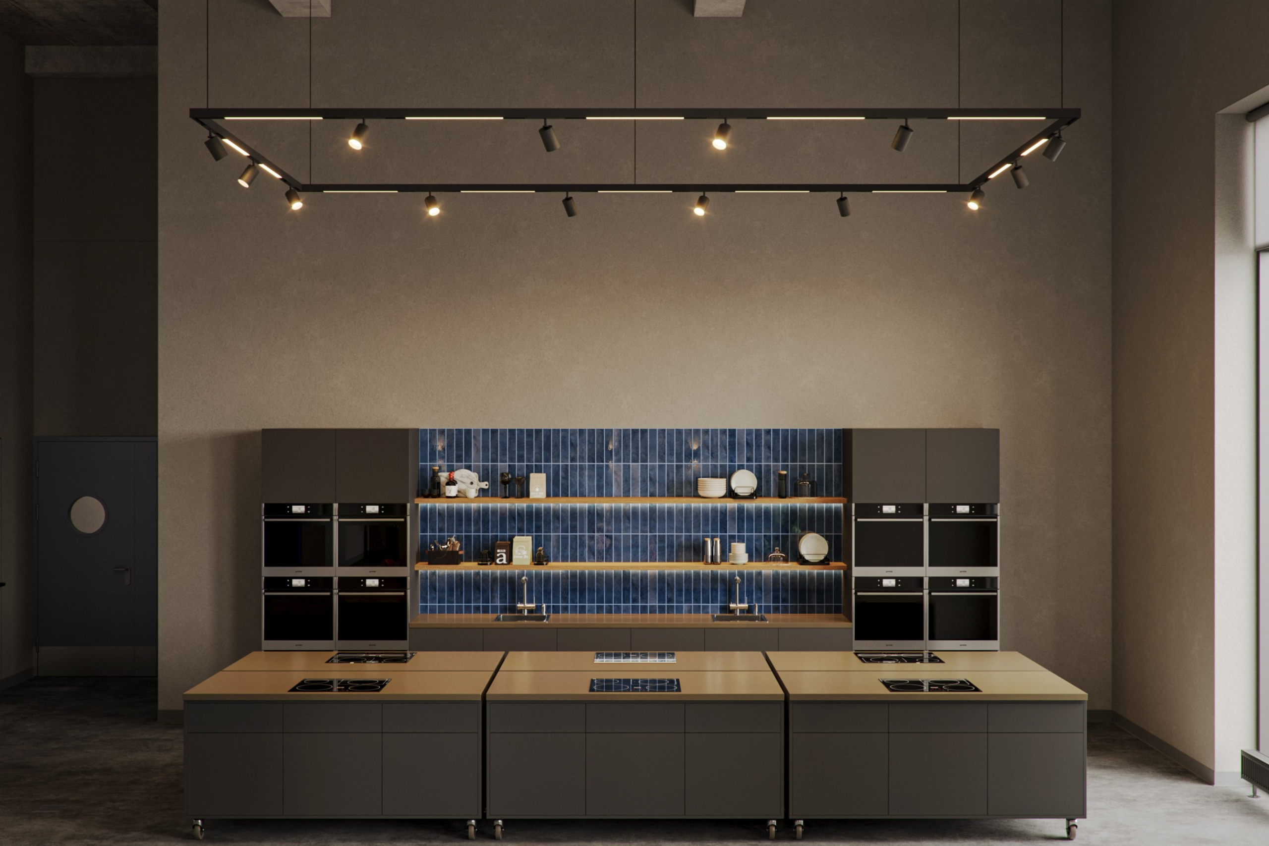 Кулинарная студия Юлии Высоцкой Часть 1. ZH_VIS | 3D Визуализация интерьеров