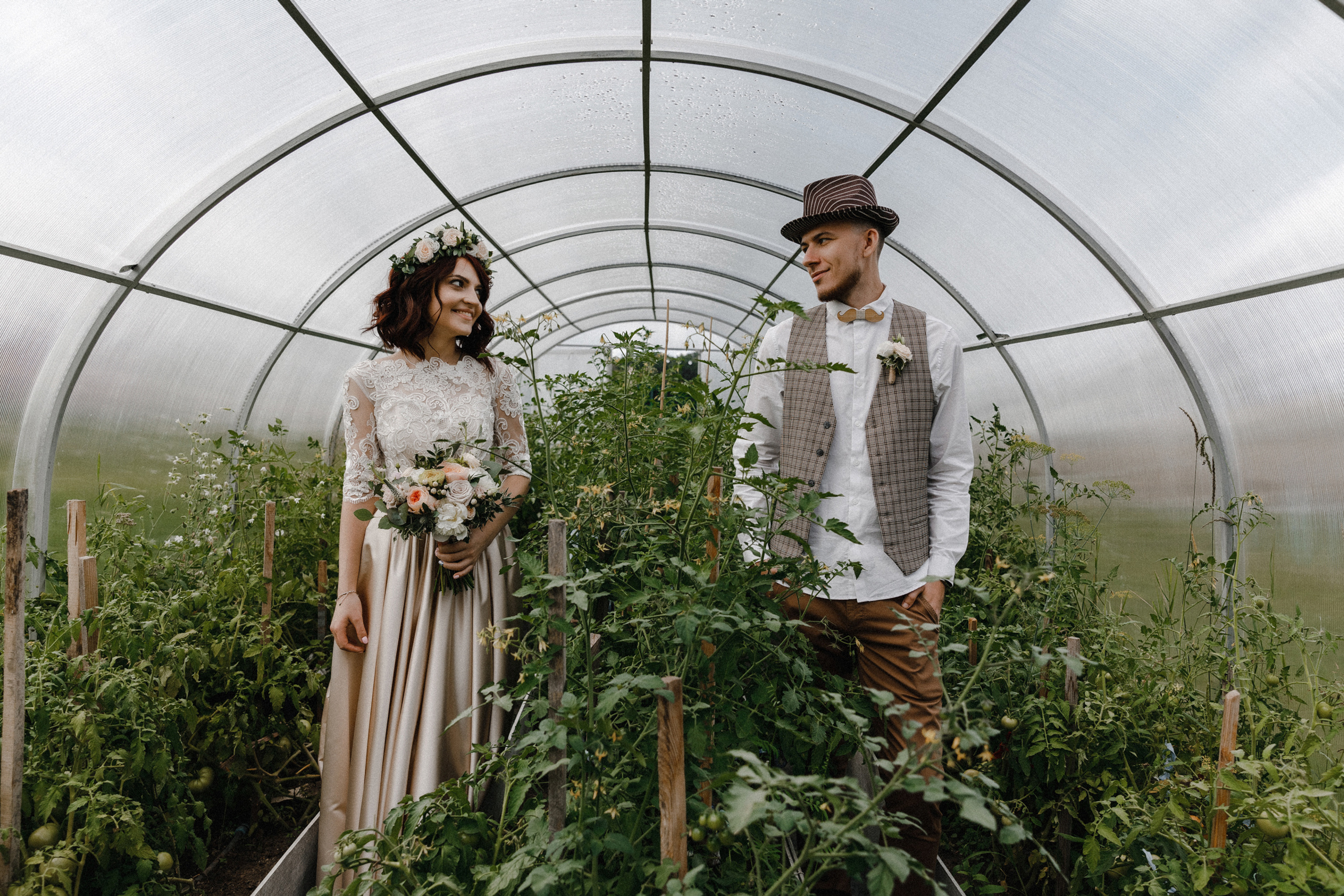 A real country wedding