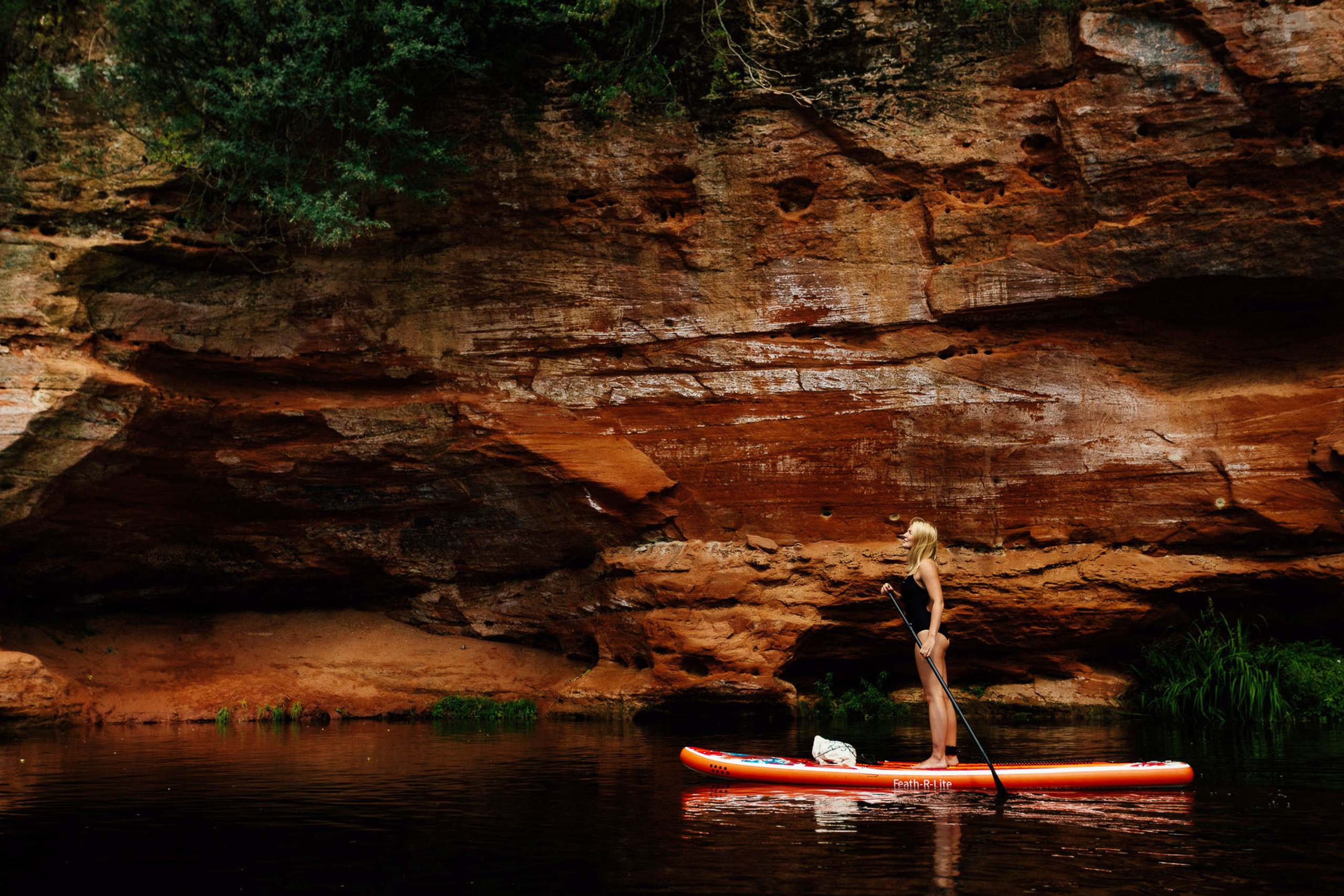 Сплав на сапах по реке Оредеж