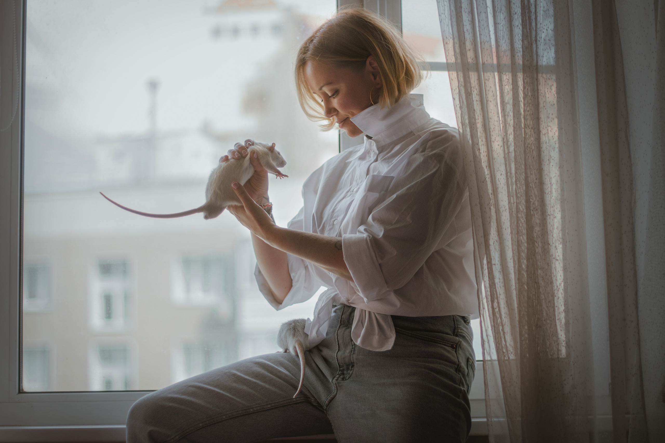 Кристина и семья. Домашняя фотосессия