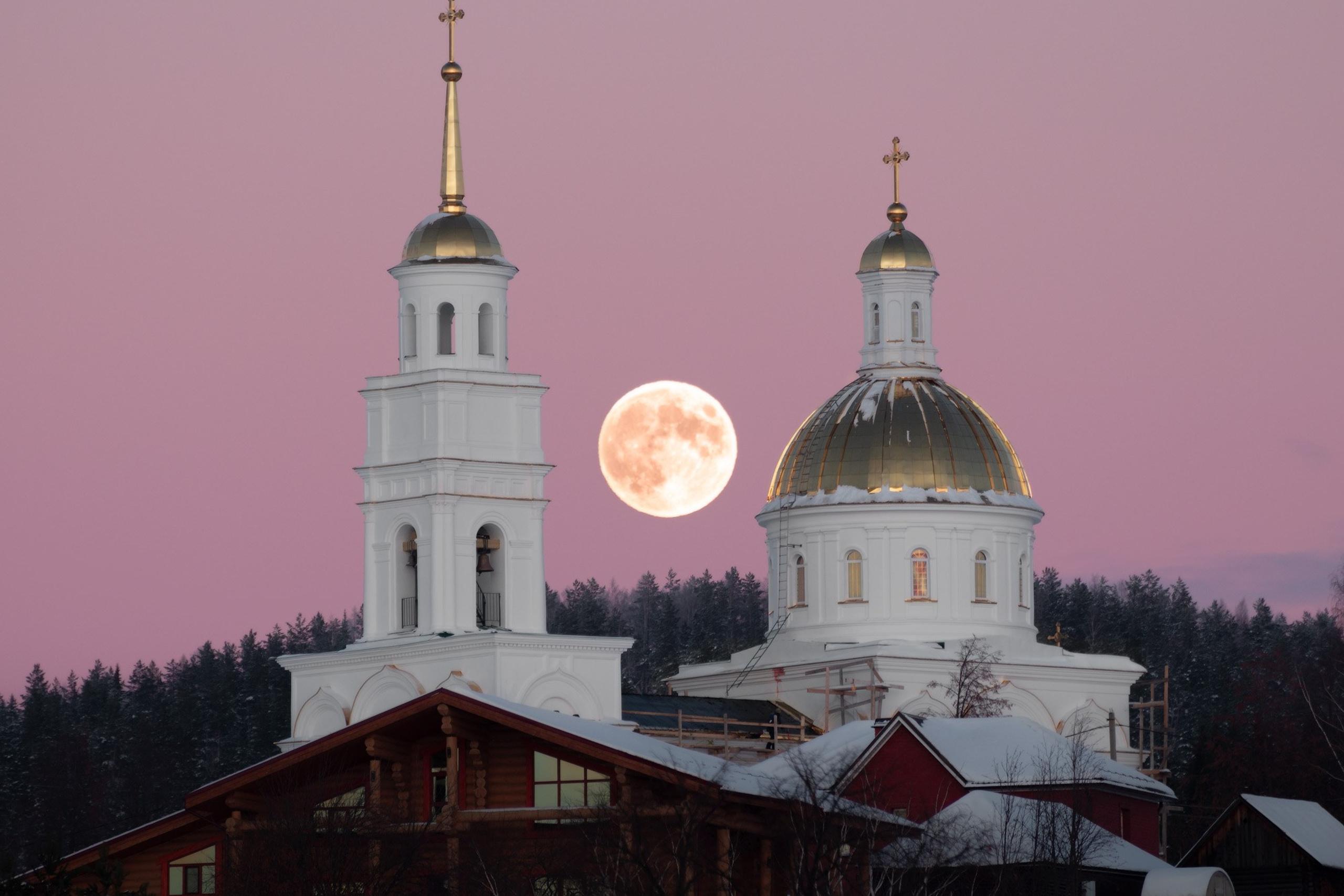 Зимние пейзажи поселка Черноисточинск