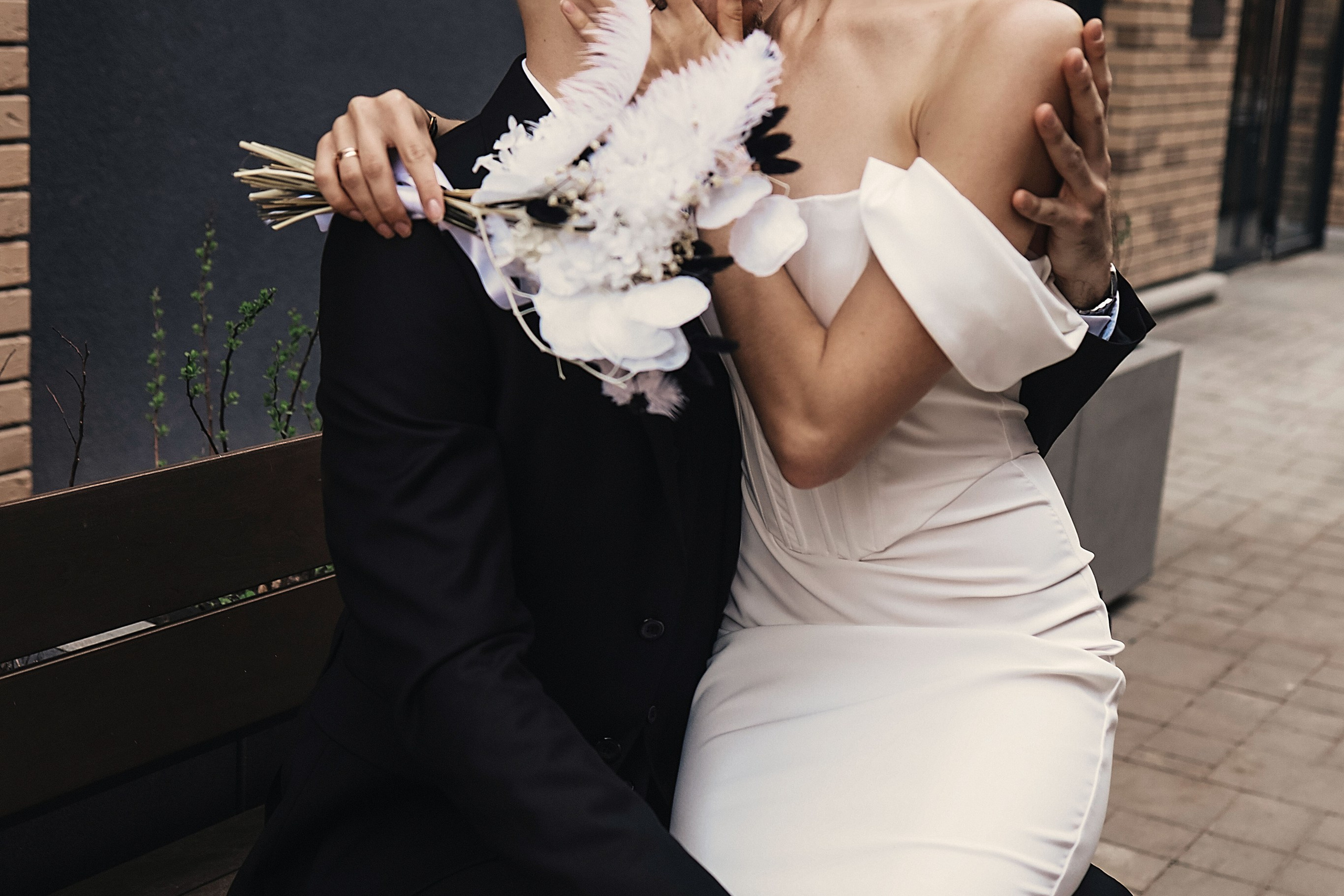 Фотосессия свадебная по городу.