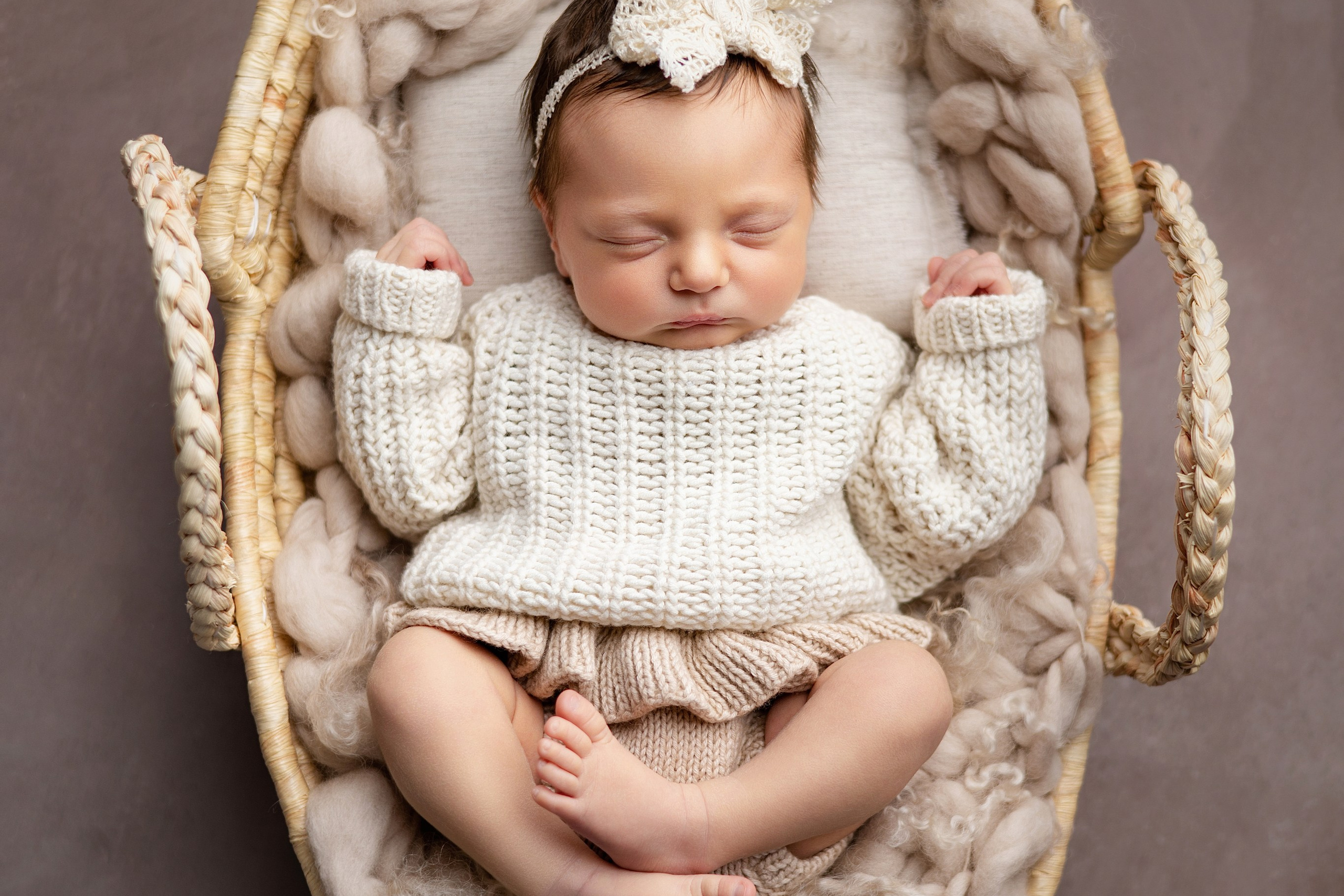 ПОРТФОЛИО классический newborn. Фотограф новорожденных в Красноярске Мария Красикова
