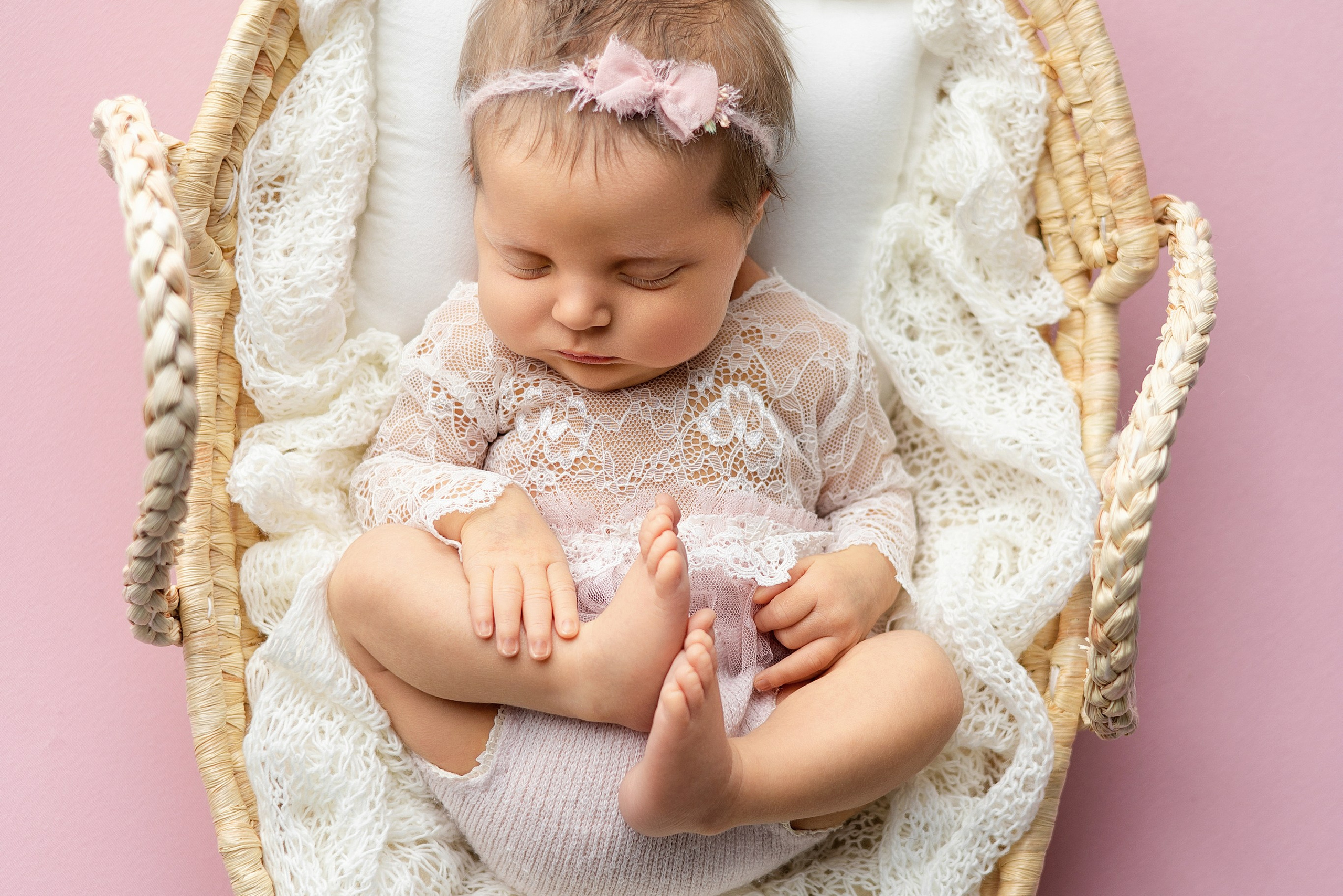 ПОРТФОЛИО классический newborn. Фотограф новорожденных в Красноярске Мария Красикова