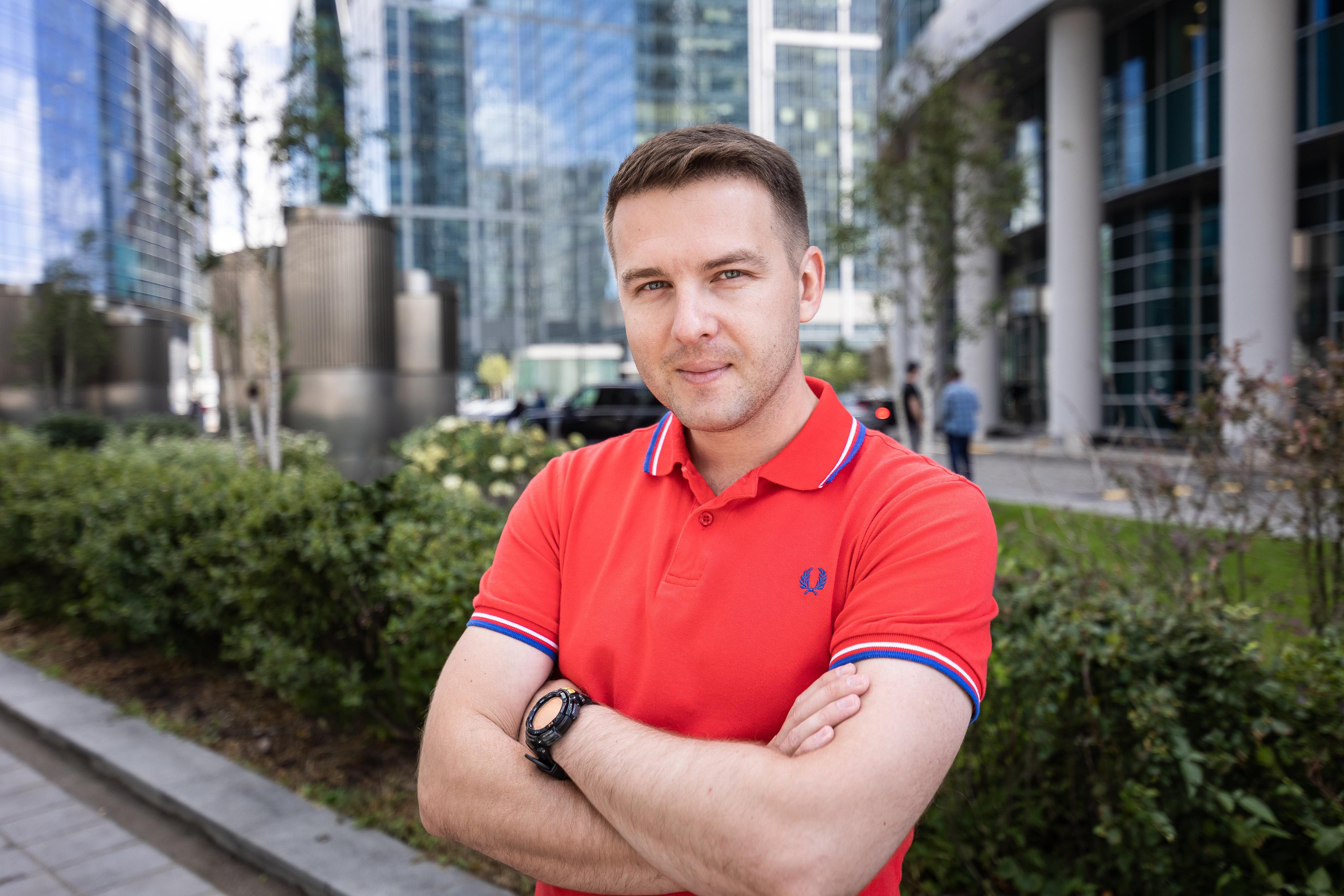 Мужской городской портрет