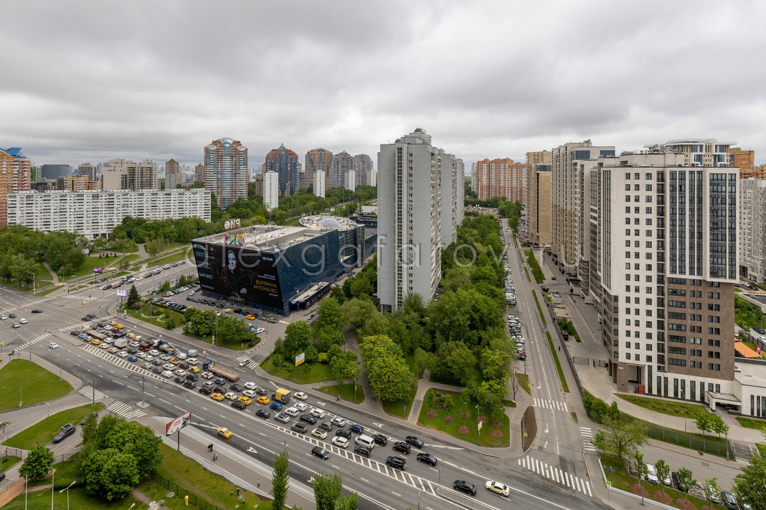Ленинский проспект. Фотограф Гафаров Александр