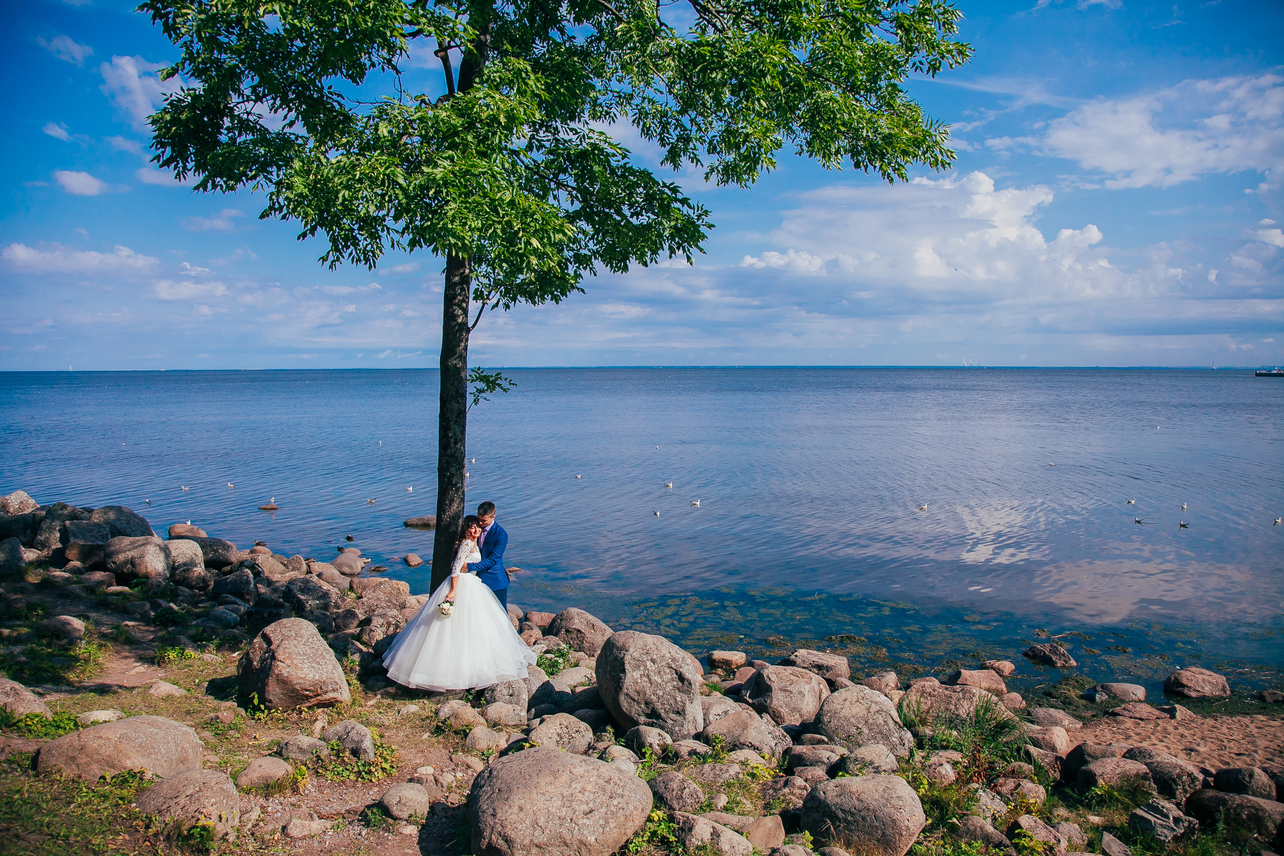 Садьба для двоих. Петергоф