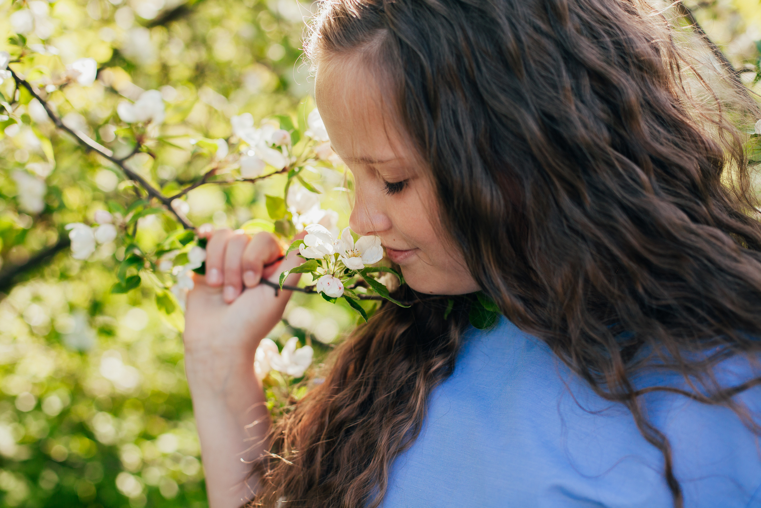 Ольга с семьей