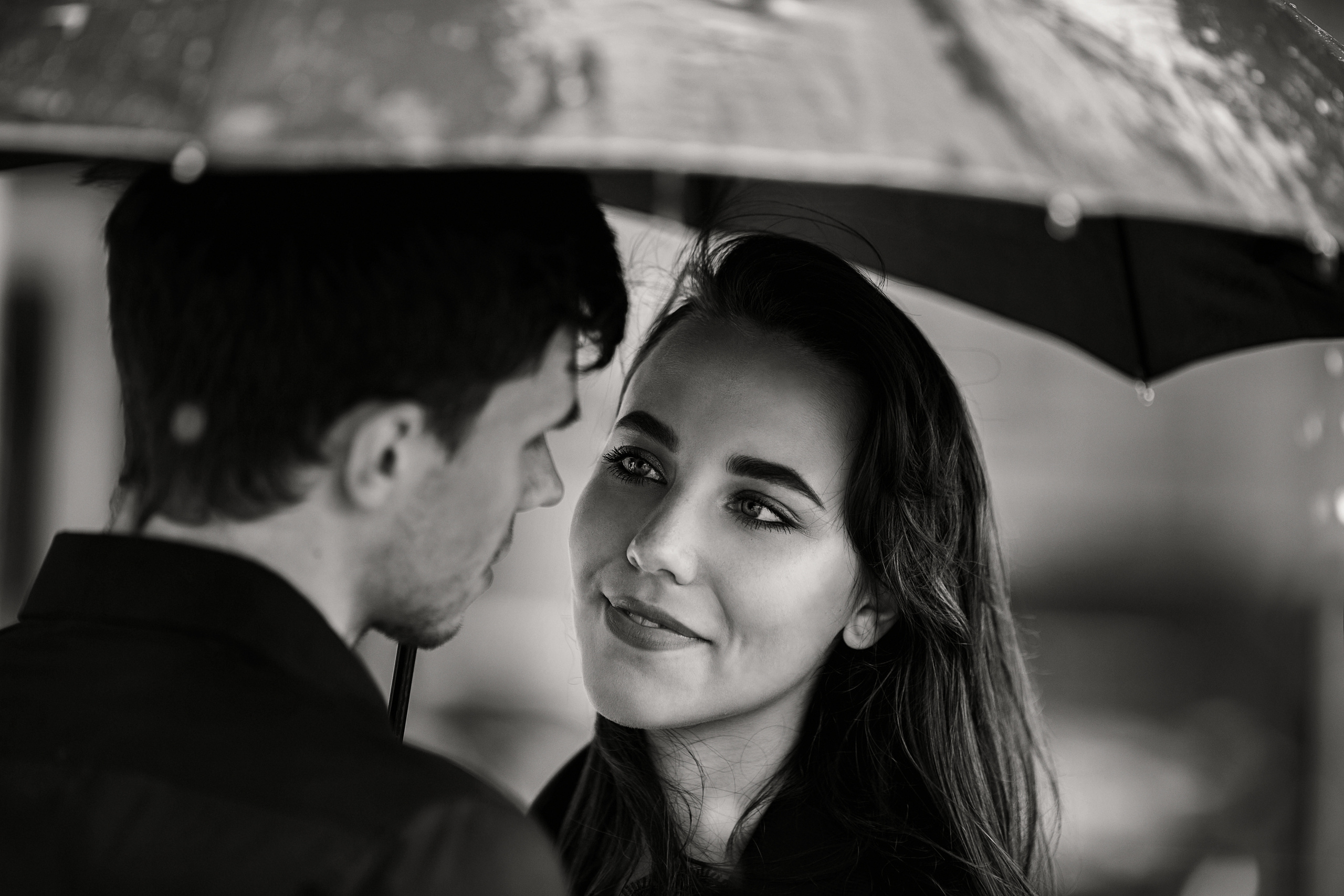 Двое под дождем