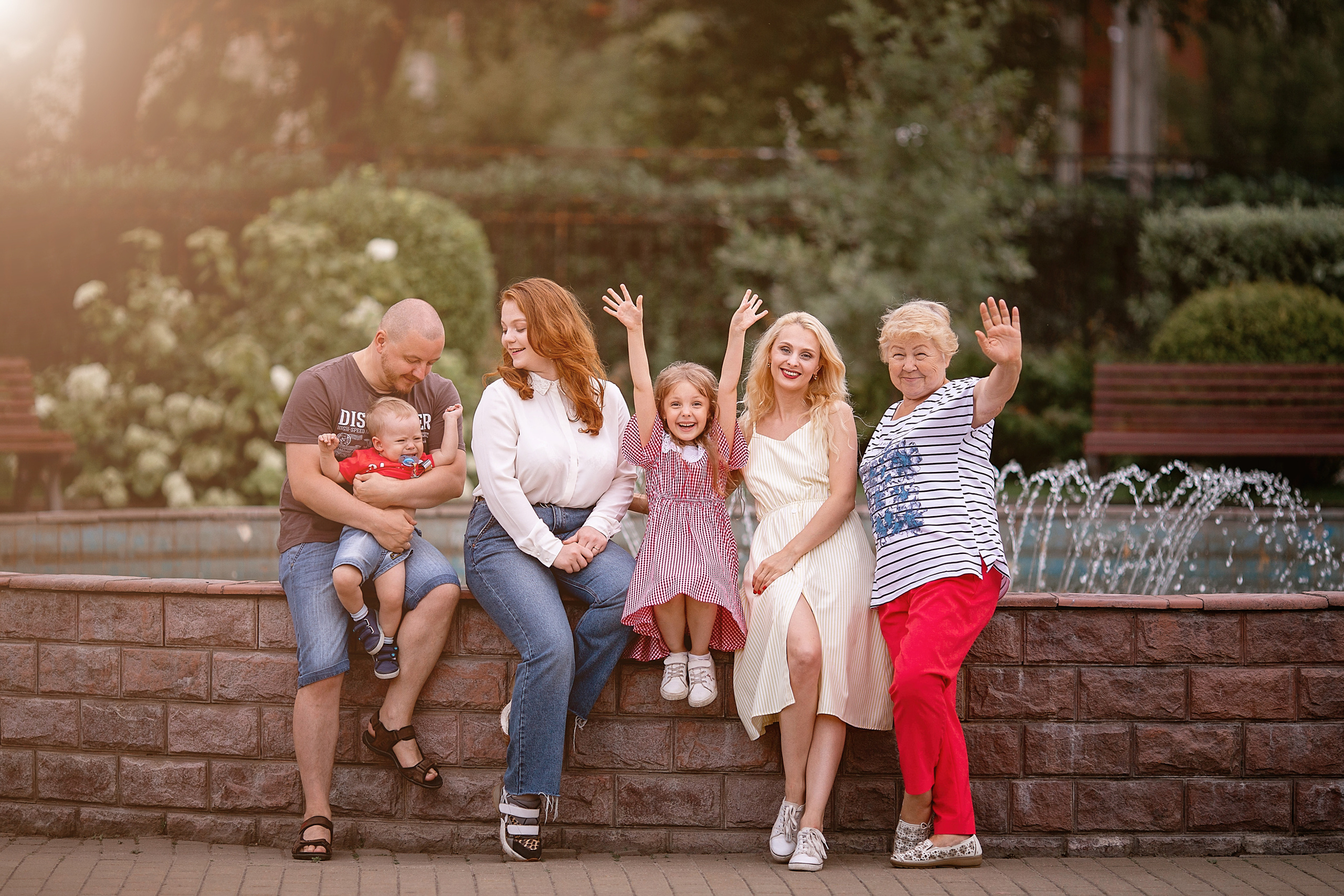 Семейная прогулка