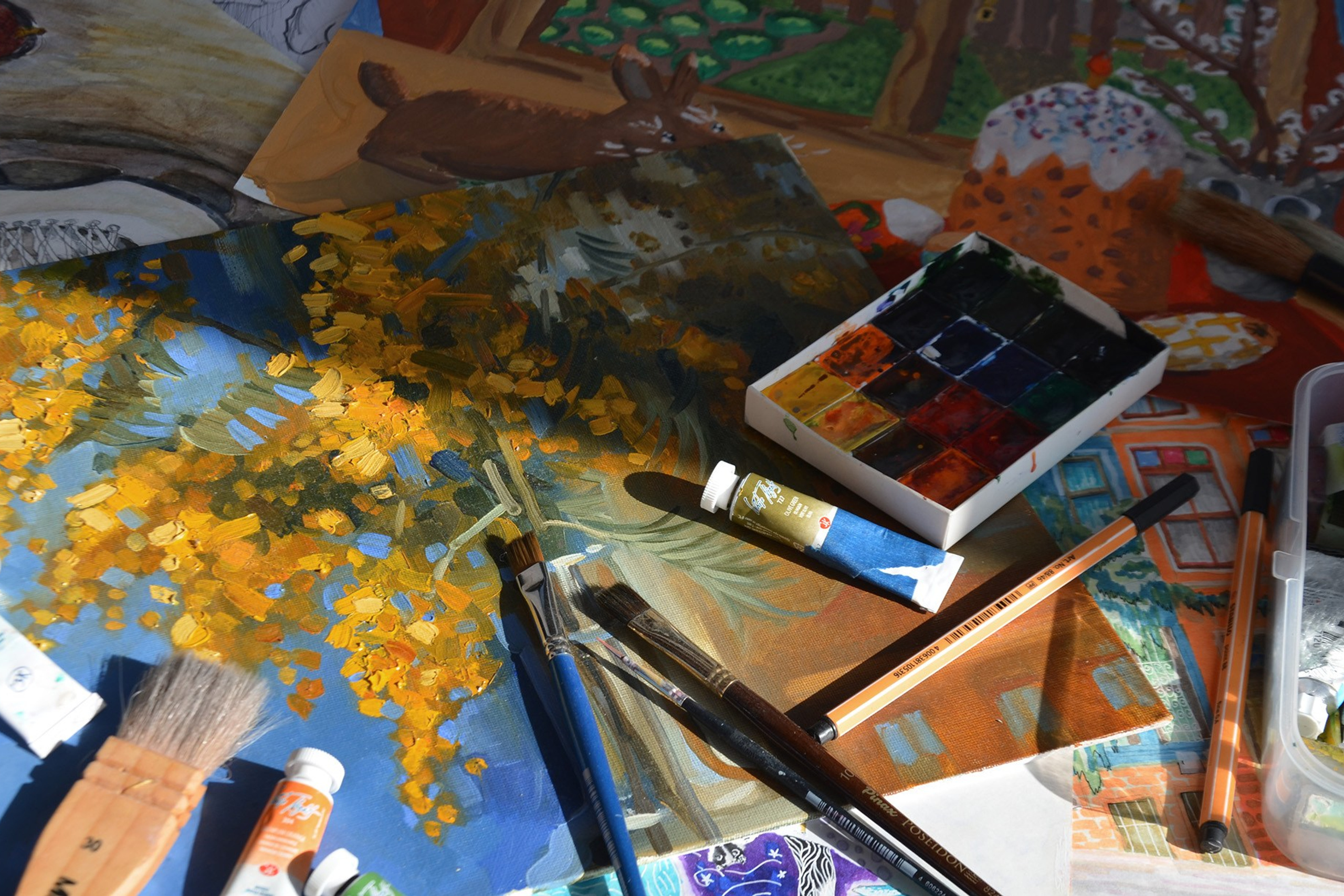 Мастер-классы по рисованию. Изостудия «Мы рисуем!» ♥ Южное Бутово, Москва