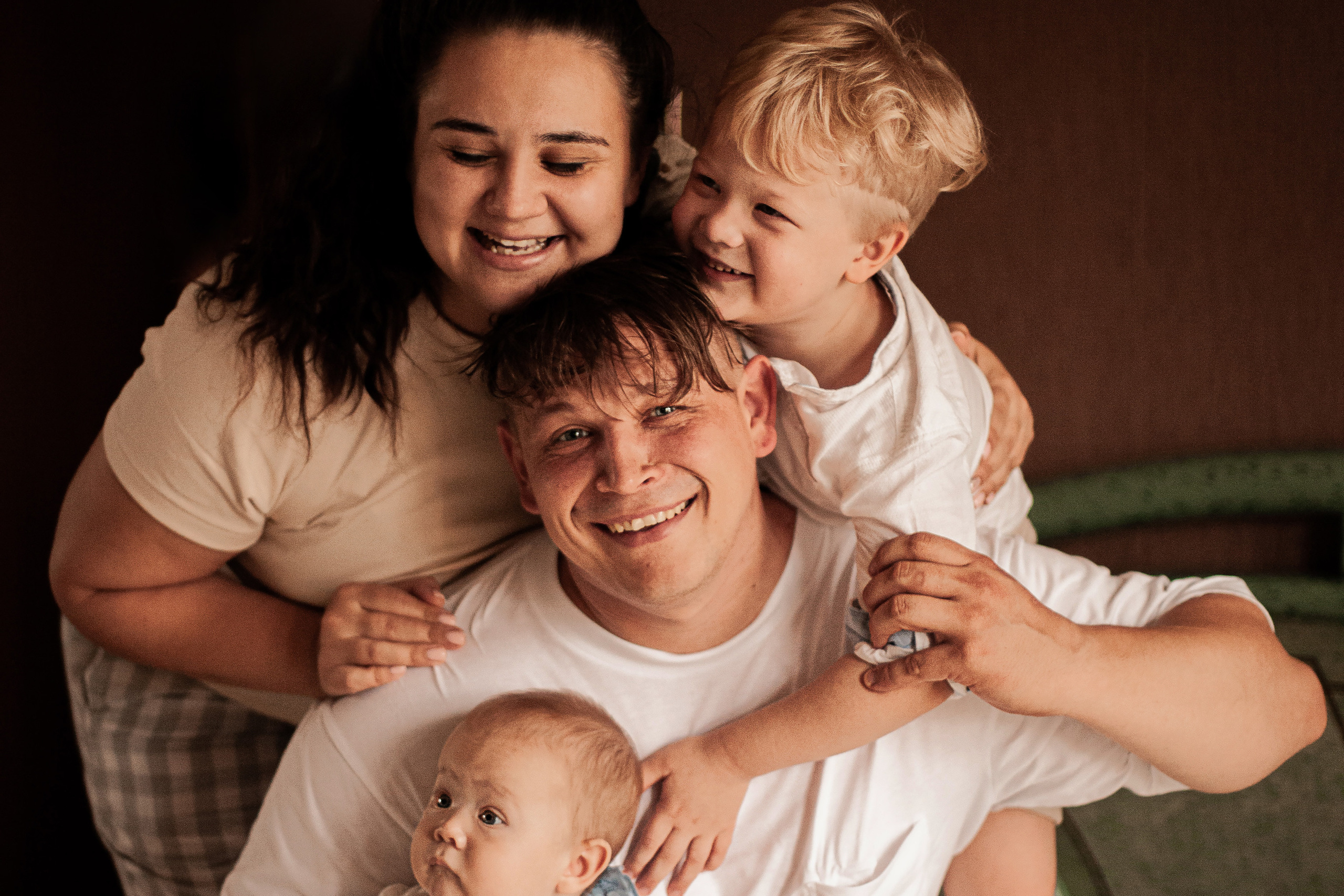 Наталия, Иван и Ева. Фотограф Наталья Яковлева, Санкт-Петербург. Семьи, ньюборн, крещения