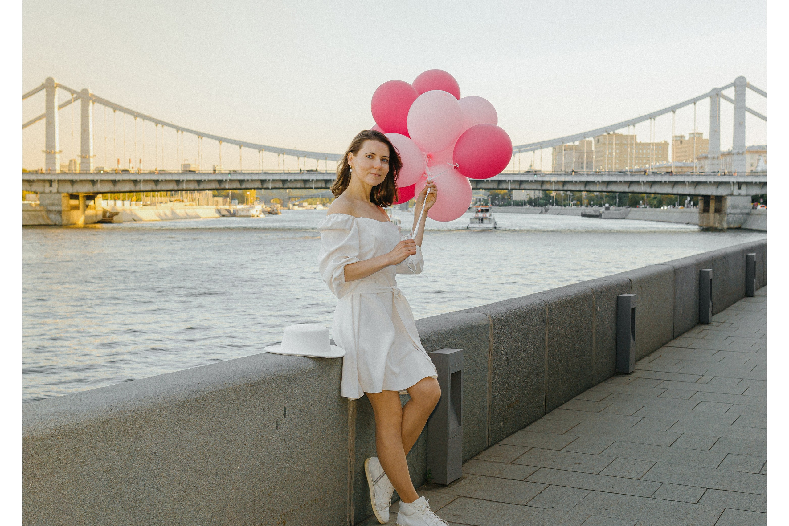 Ира и шарики.