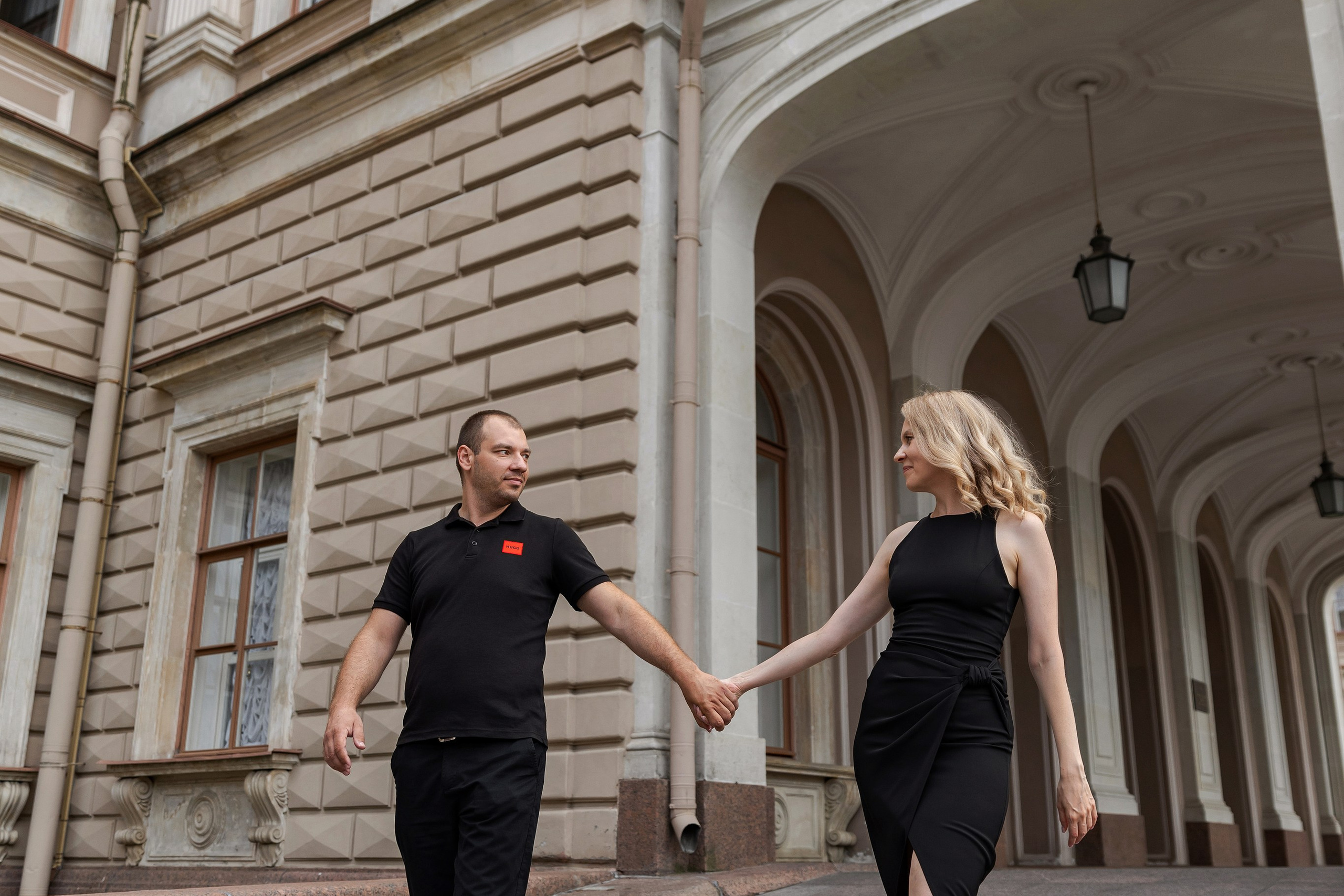 Типичный Питер. Оля и Женя