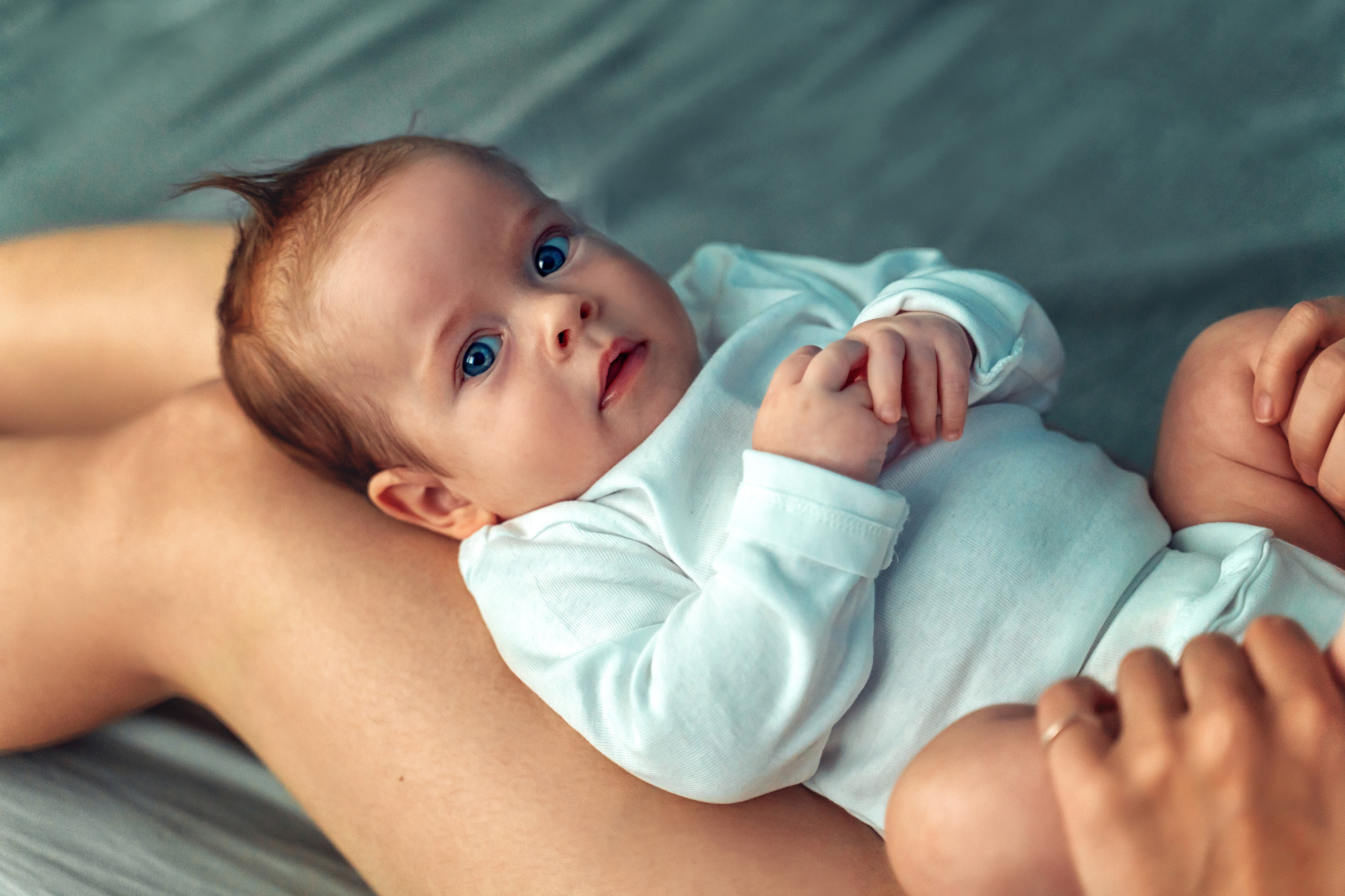 Съемка Саши дома