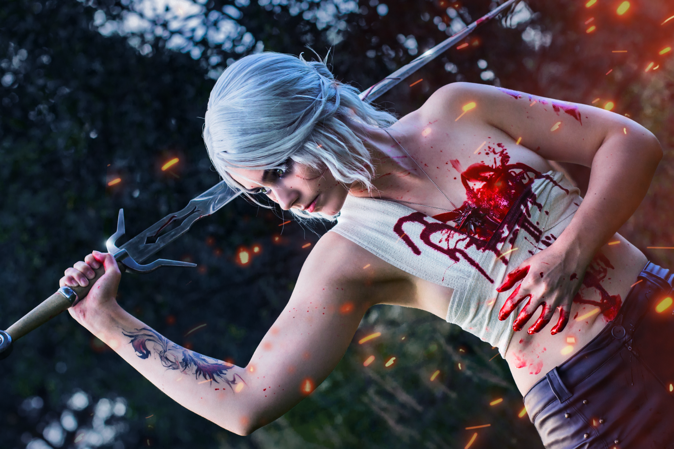 Косплей Цирилла (персонаж цикла «Ведьмак»)