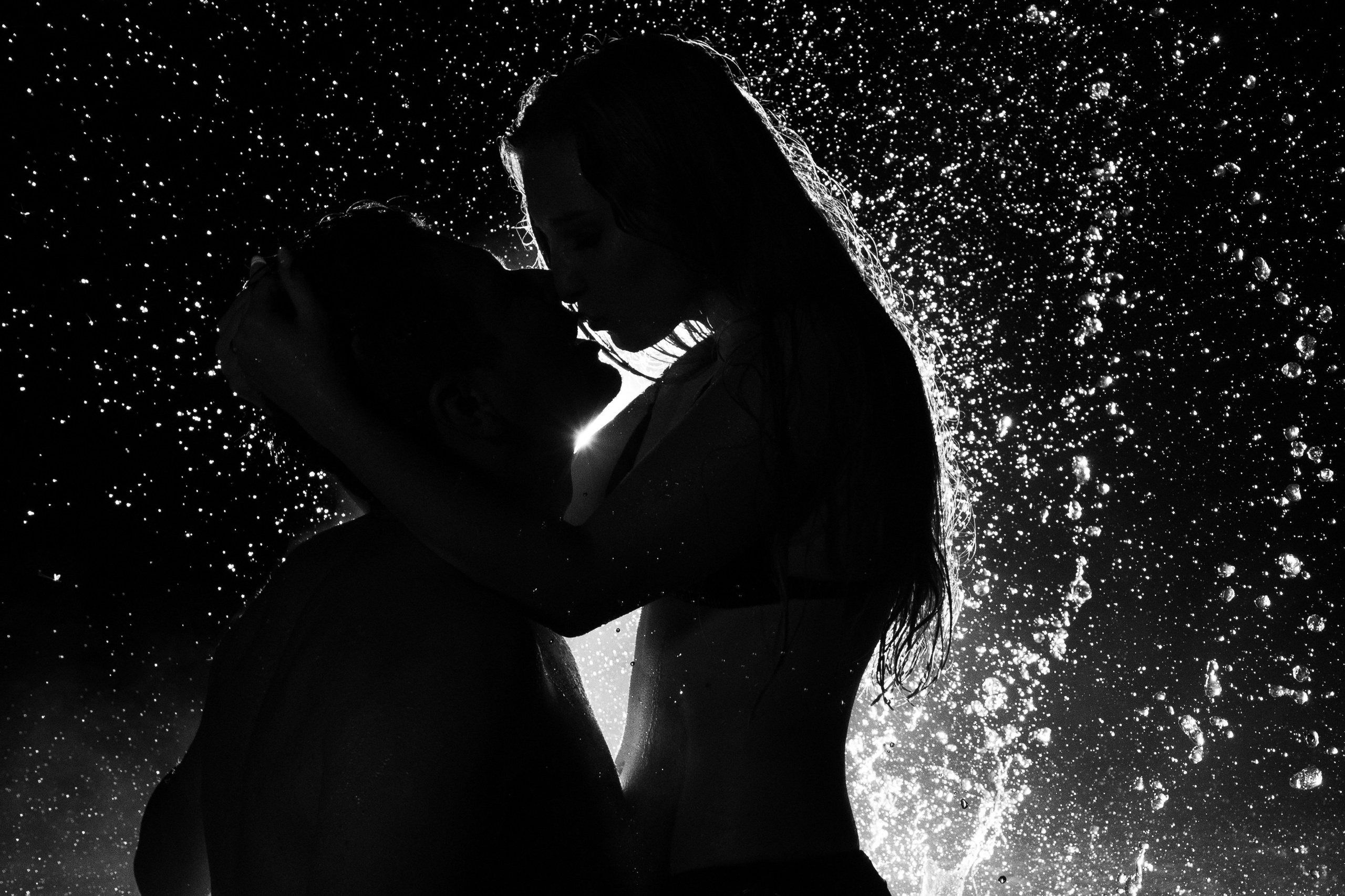 Ночью в озере