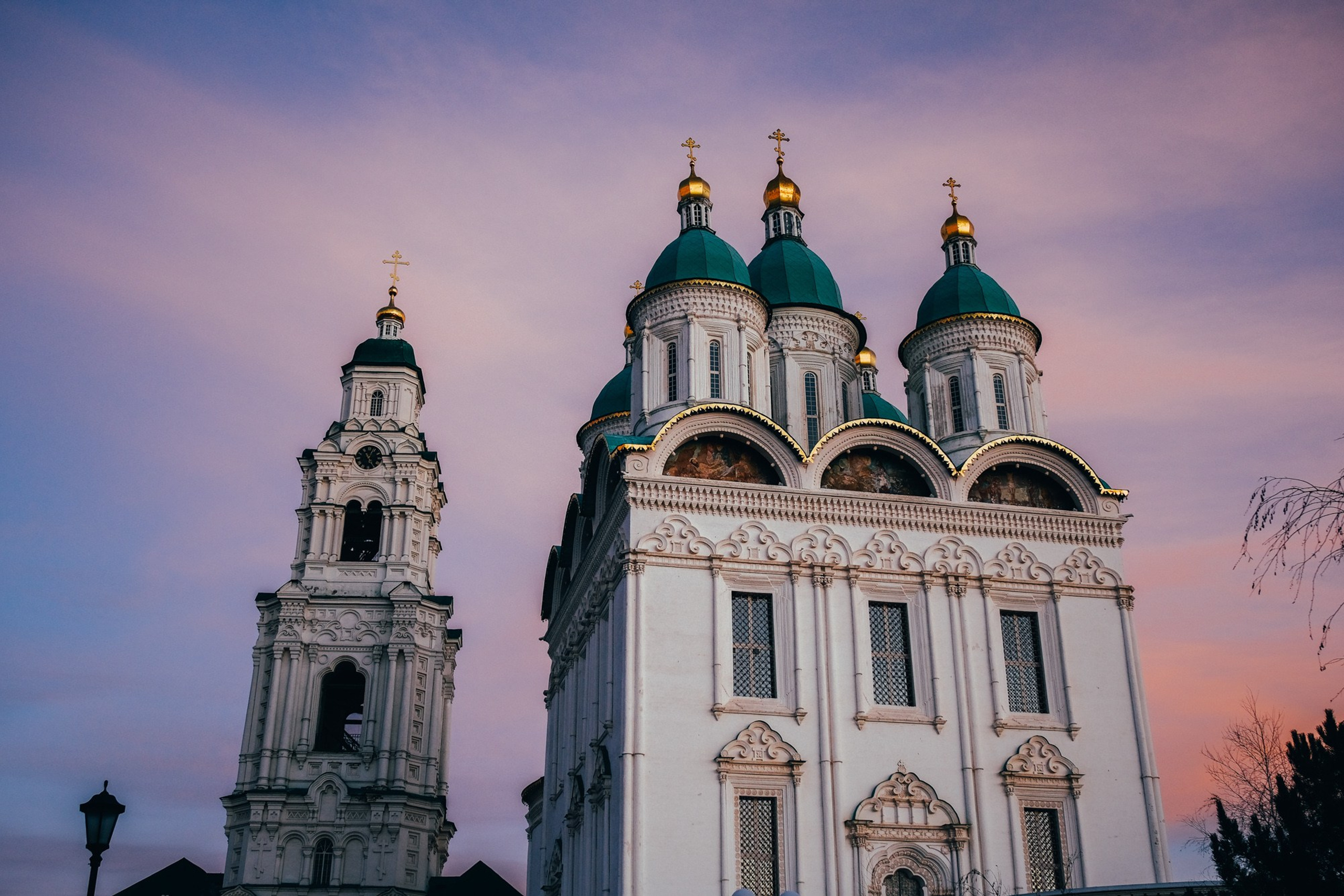 Розовый закат