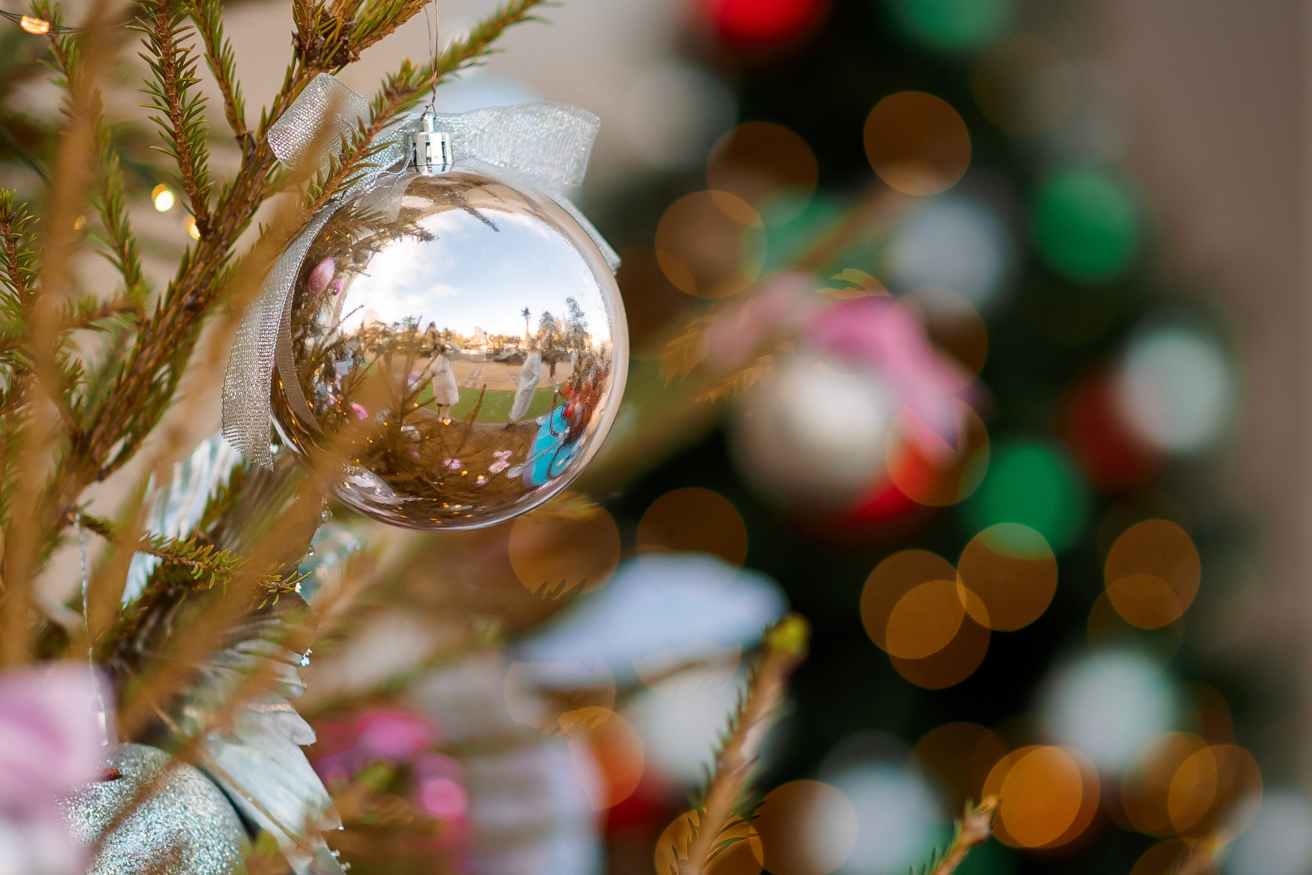 Новогодний город