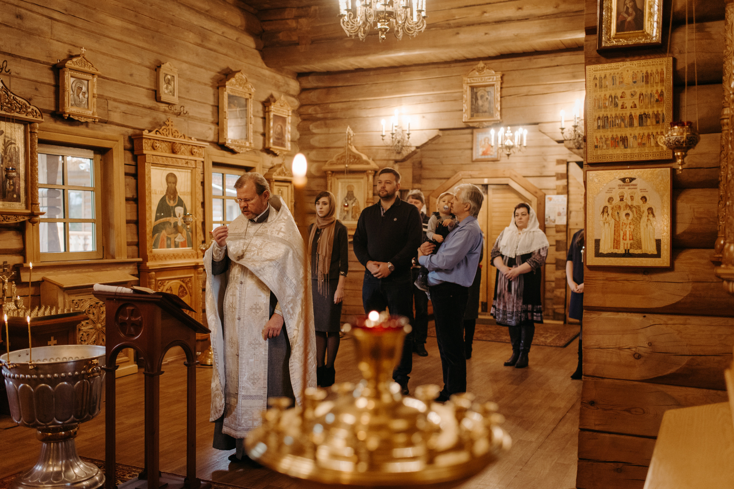 Крещение в Храме святителя Иоасафа Белгородского