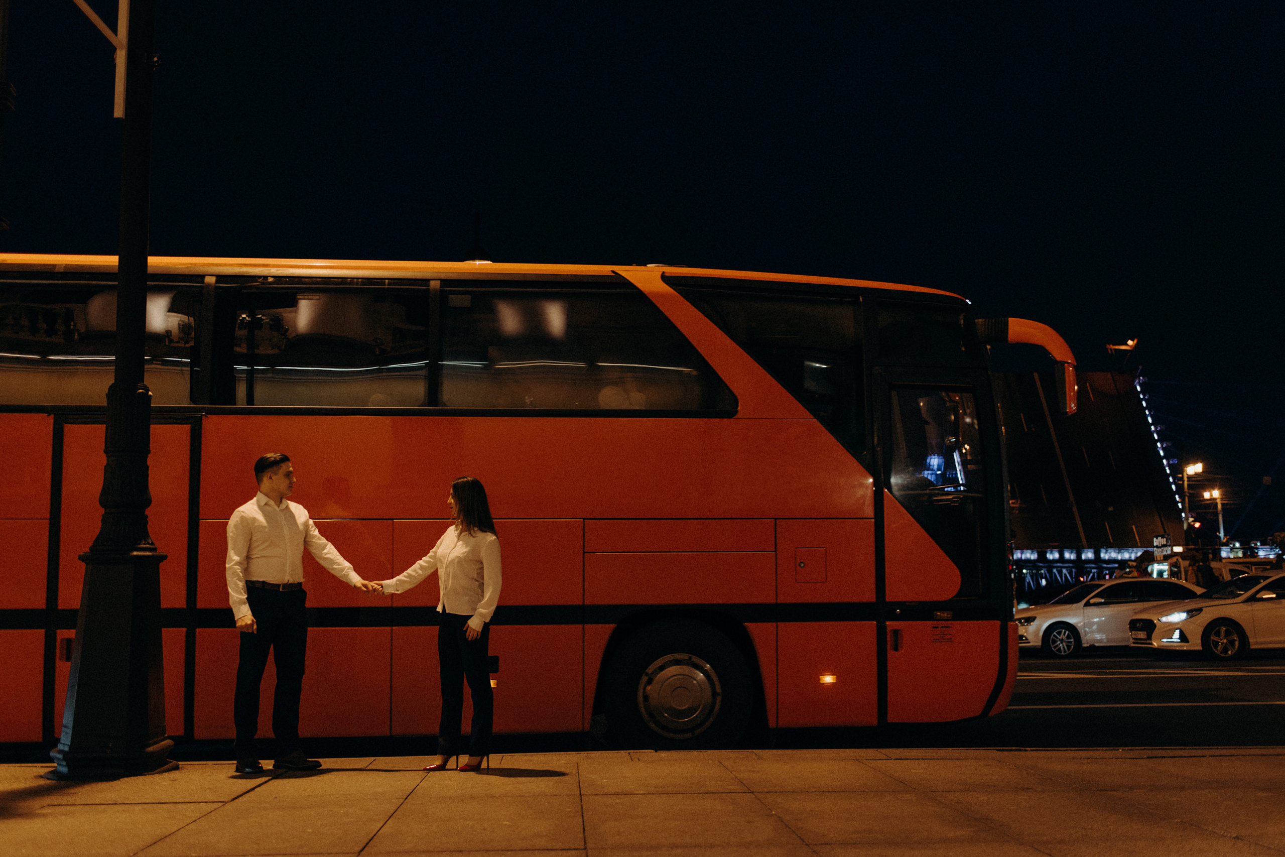 Ксения и Евгений | Ночная прогулка