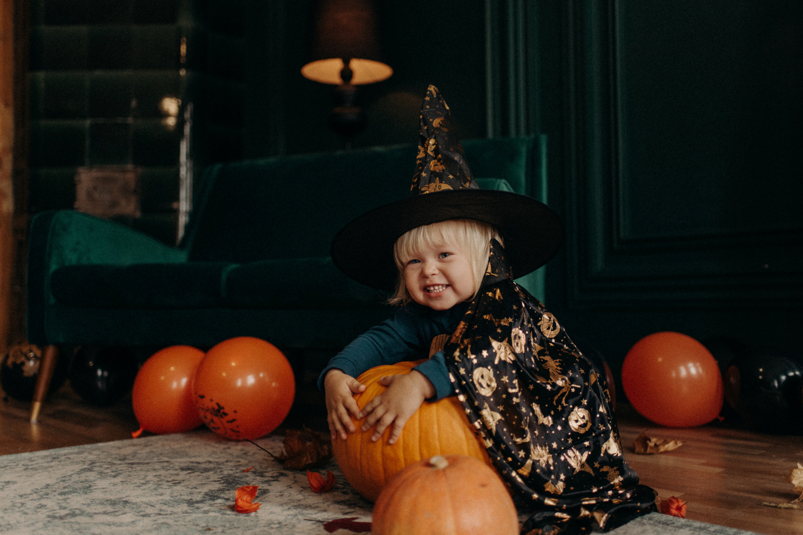 Детская фотосессия на Хэллоуин
