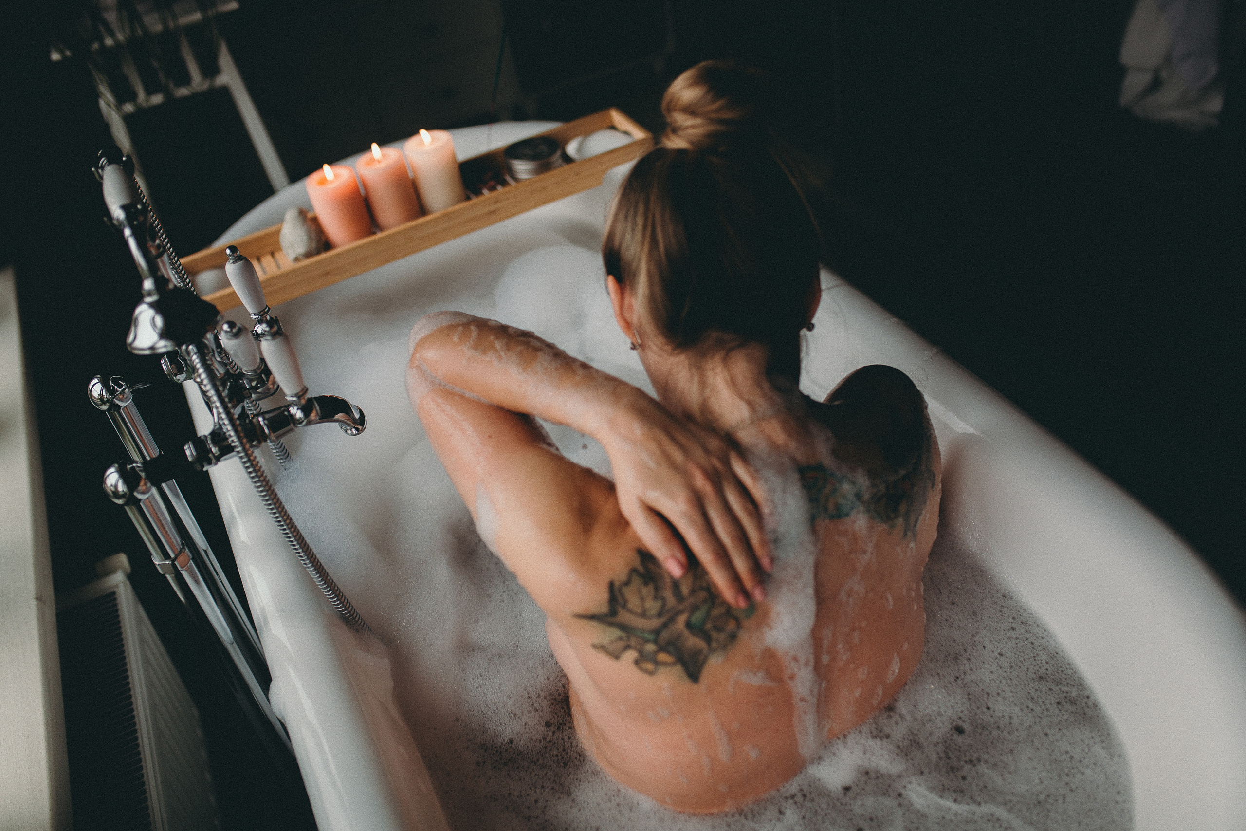 Настя в ожидании сына (домашняя съемка)