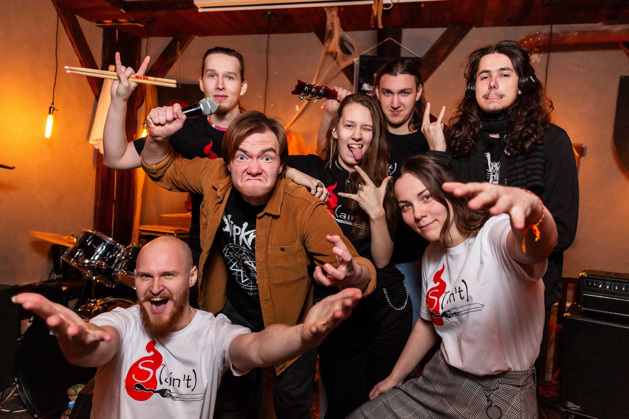 Контент съёмка для музыкальной группы