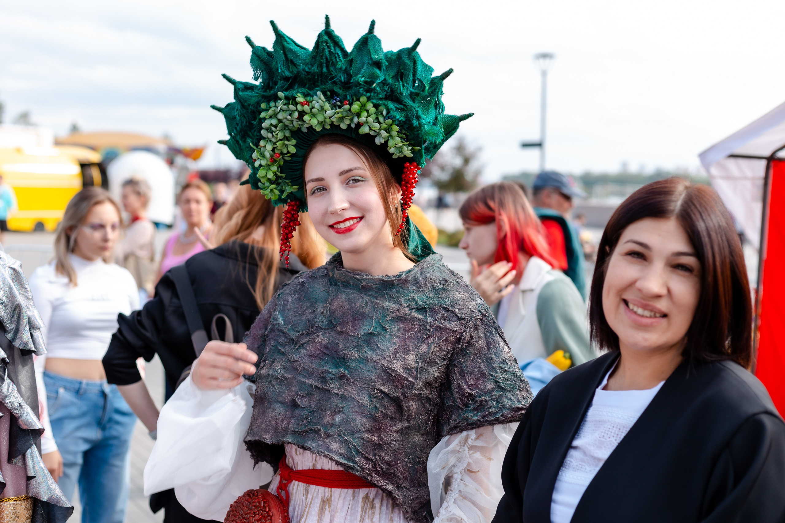 Модельный показ на набережной