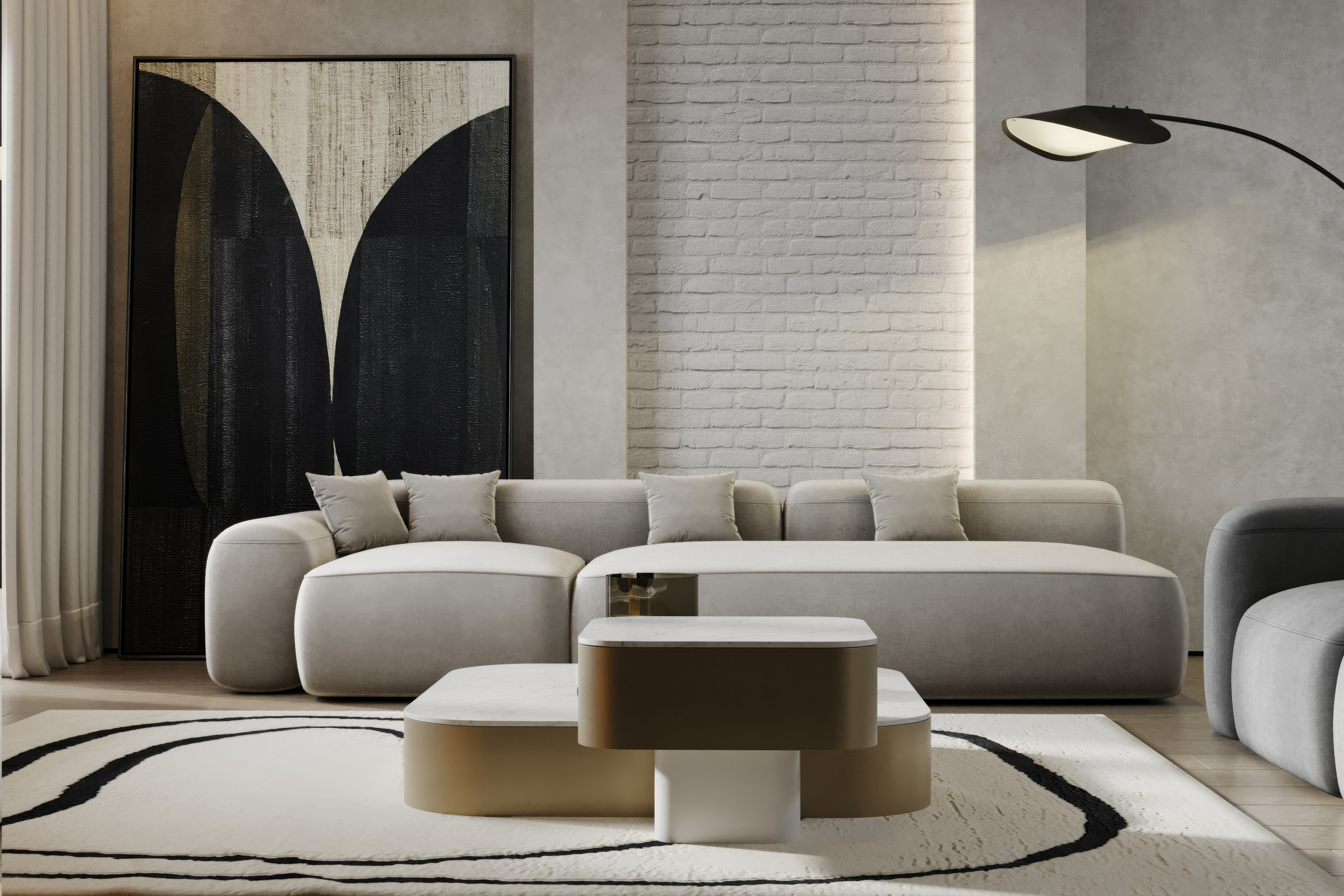 Кухня — Гостиная