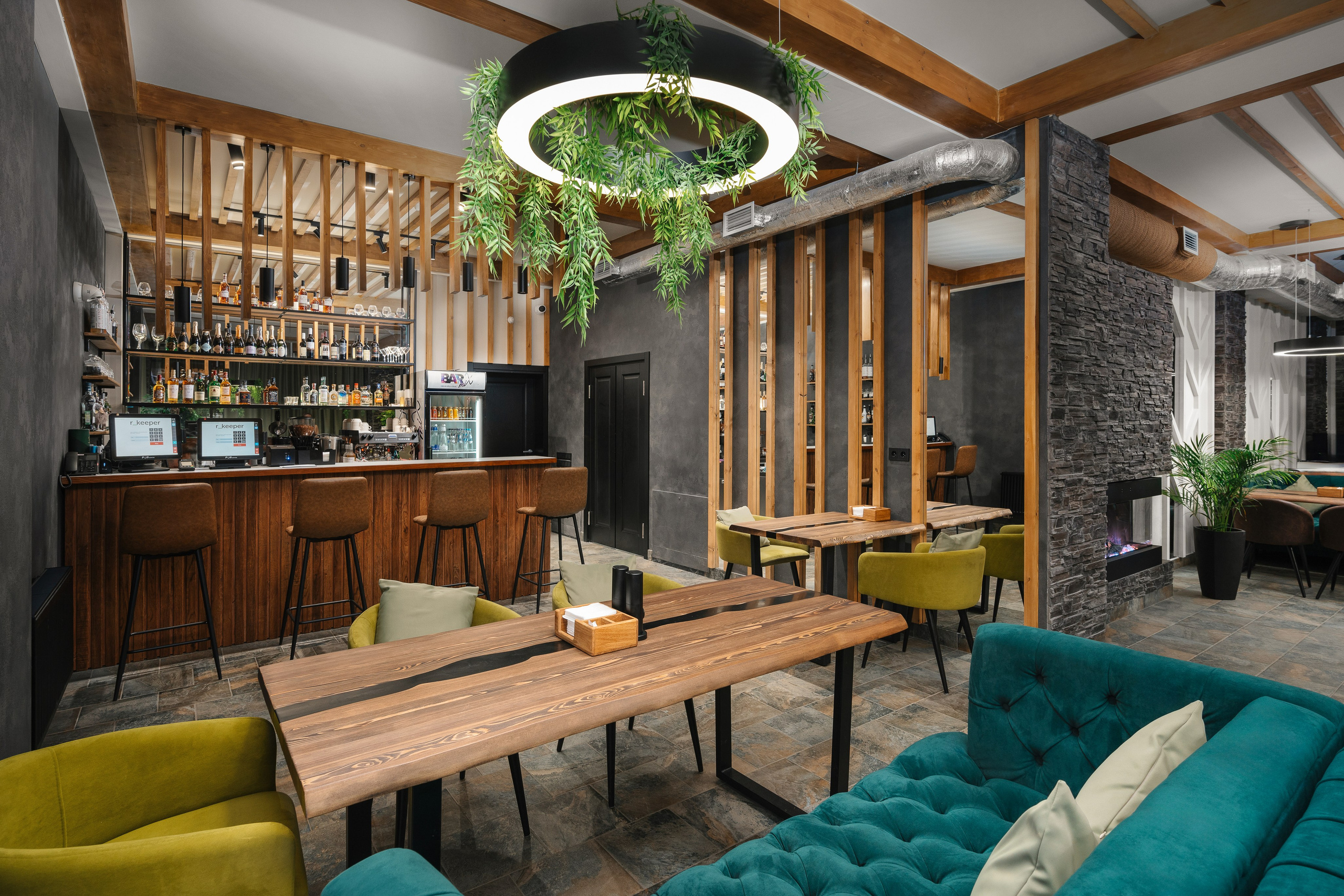 Ski Resort. Интерьер