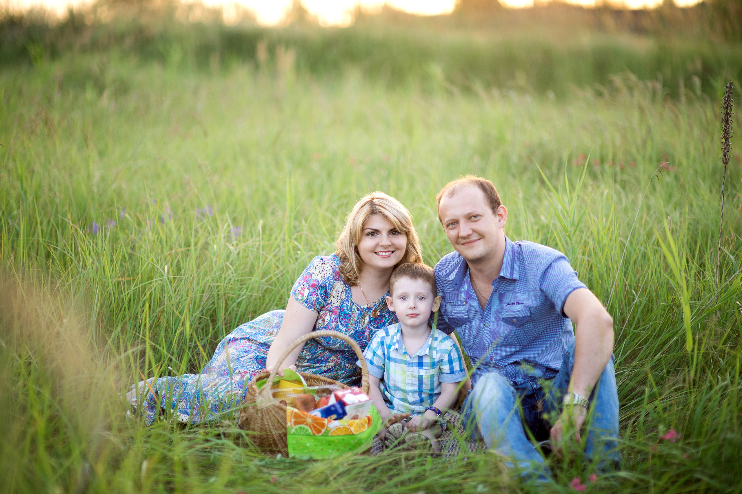 Семейная съемка для семьи Федотовых