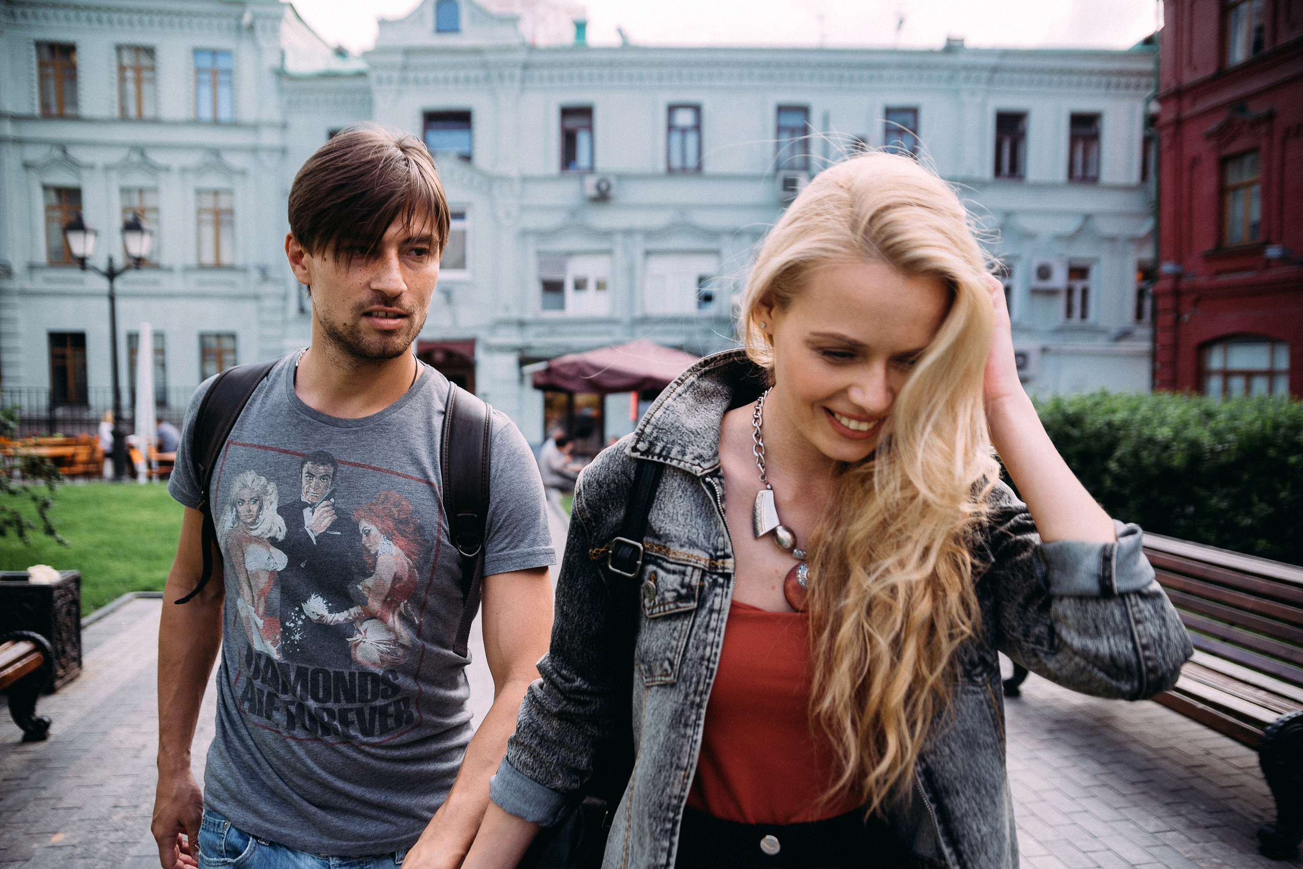 Фотопрогулка. Надя и Юра