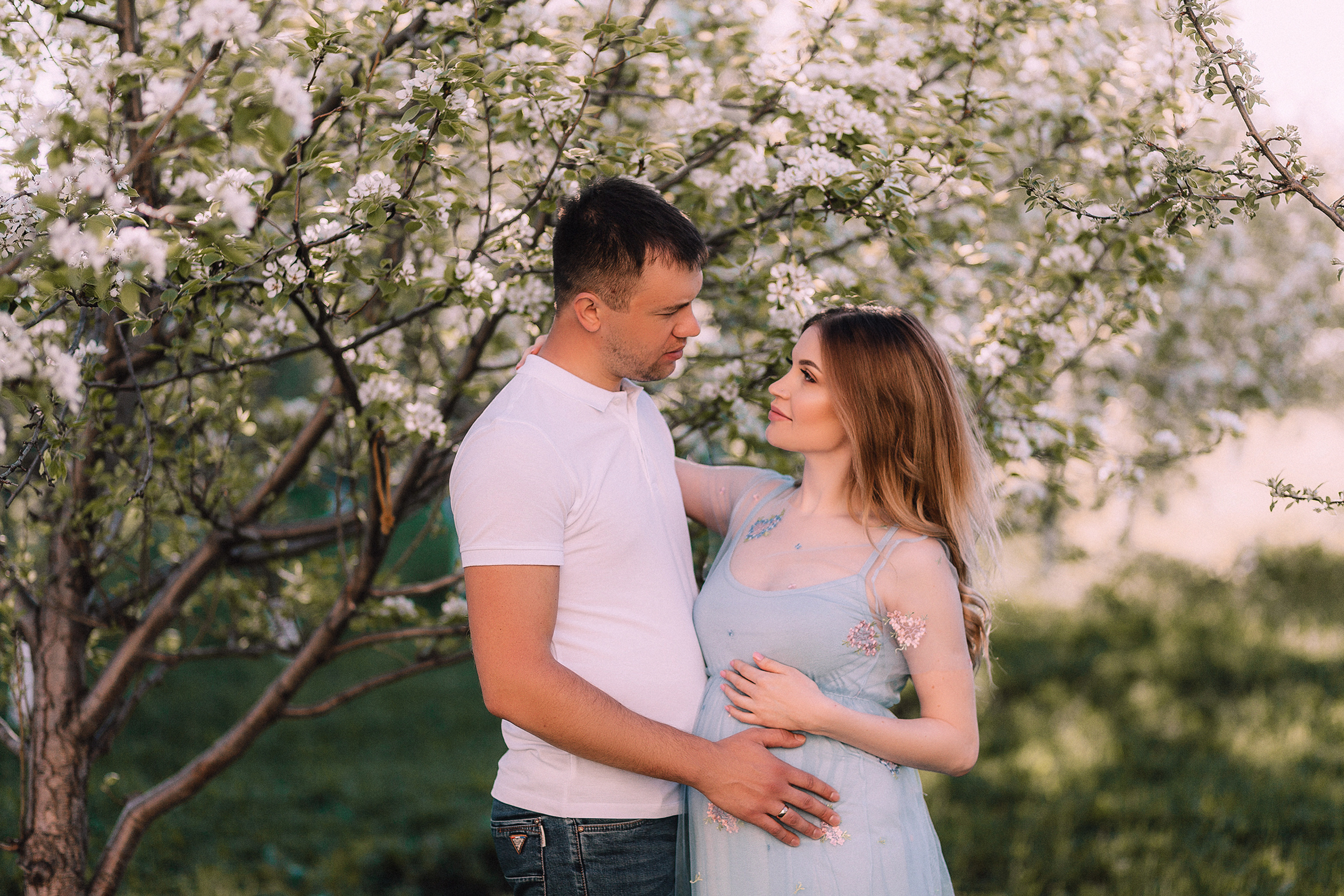 Анна и Паша. Пленер