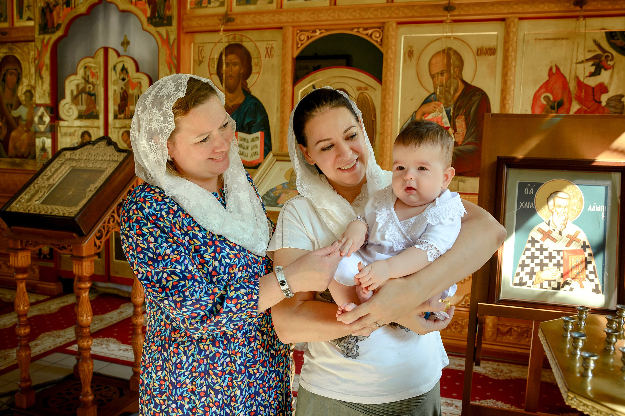 Фотосессия крещения