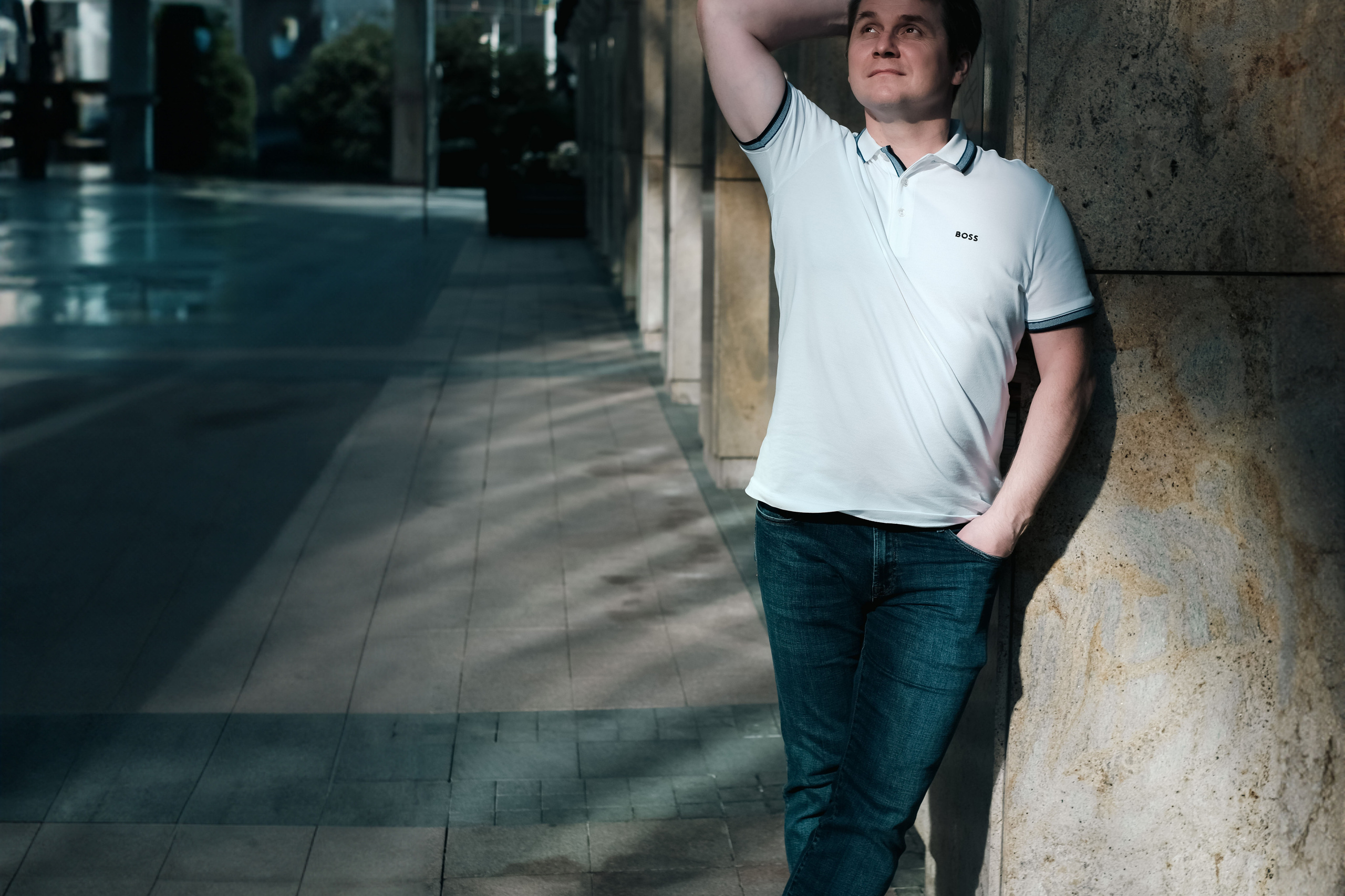 Фотосессия Андрея. Локация: Белая площадь