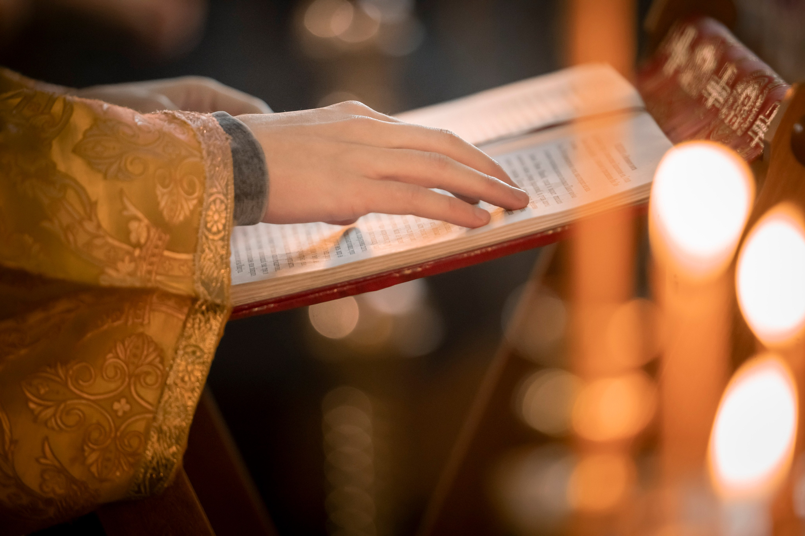 Богородский храм. Вынос Плащаницы. Антон и Татьяна Денисенко — В храме