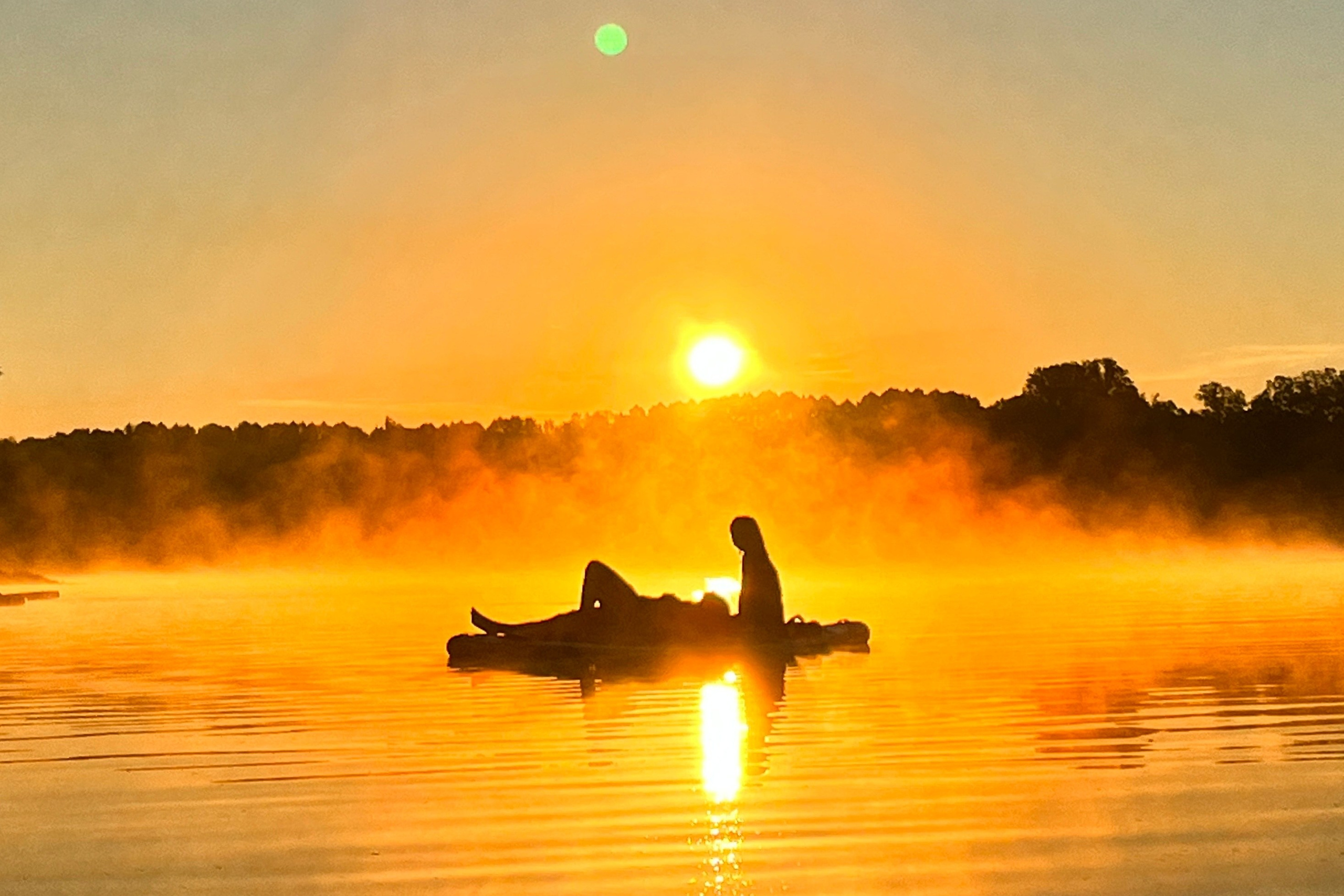Рассветы на сапбордах