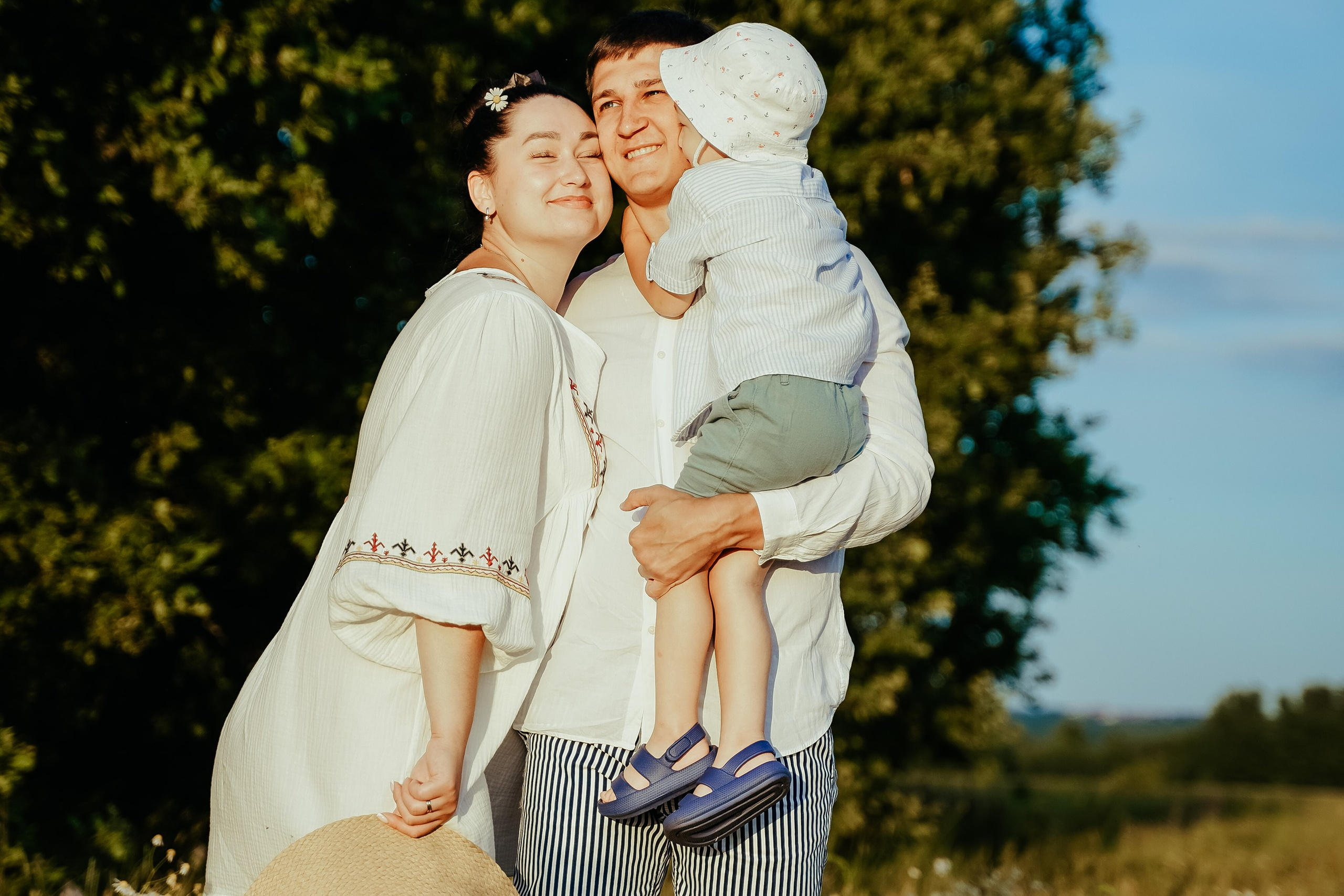 Аделина и семья