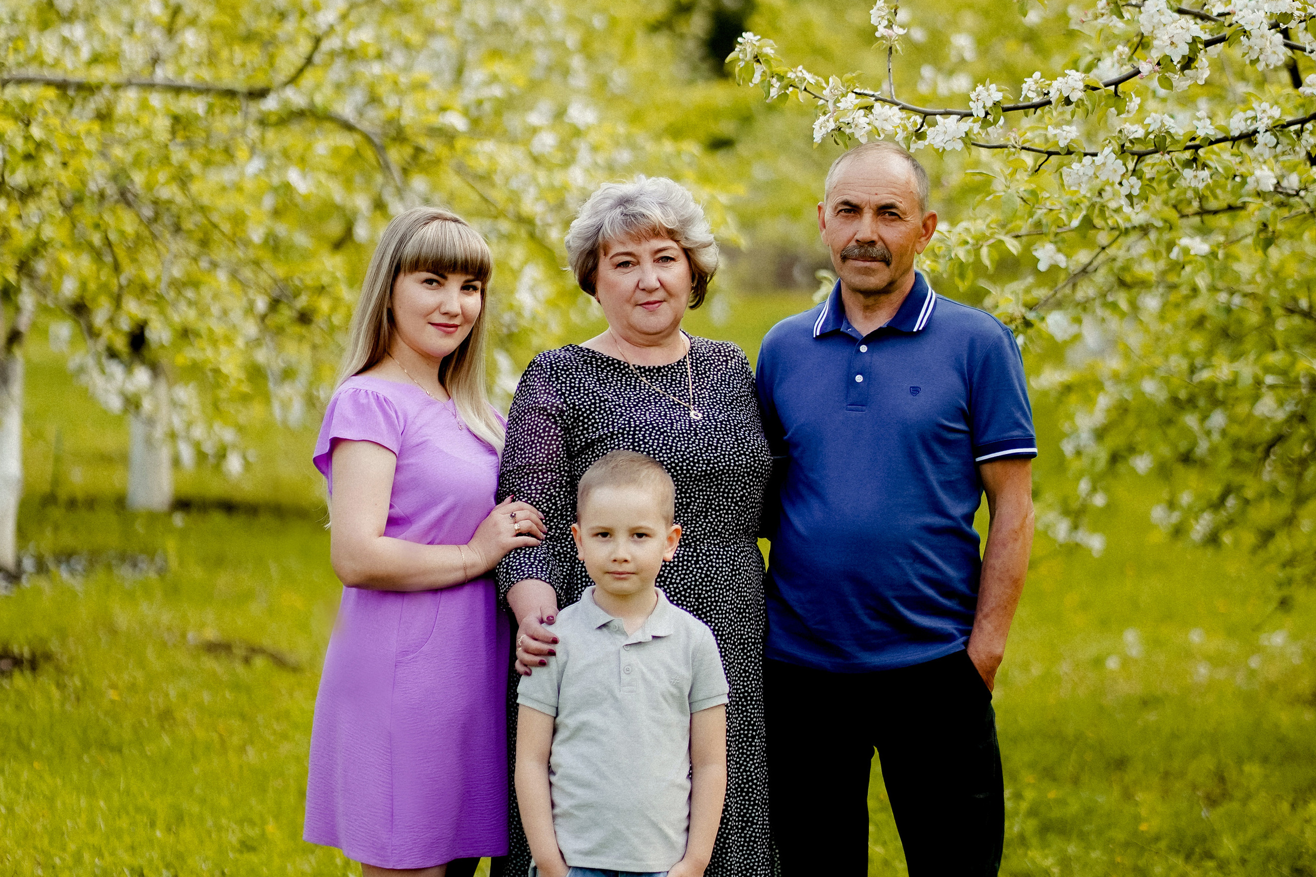 С родителями