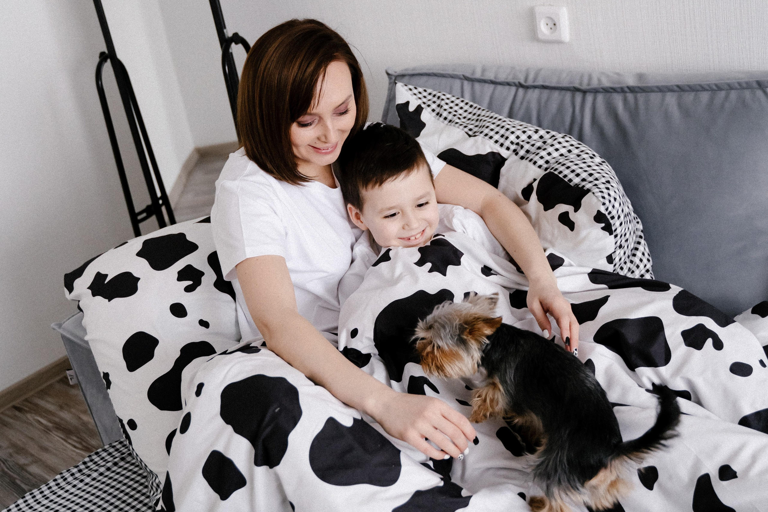 Мама с сыном