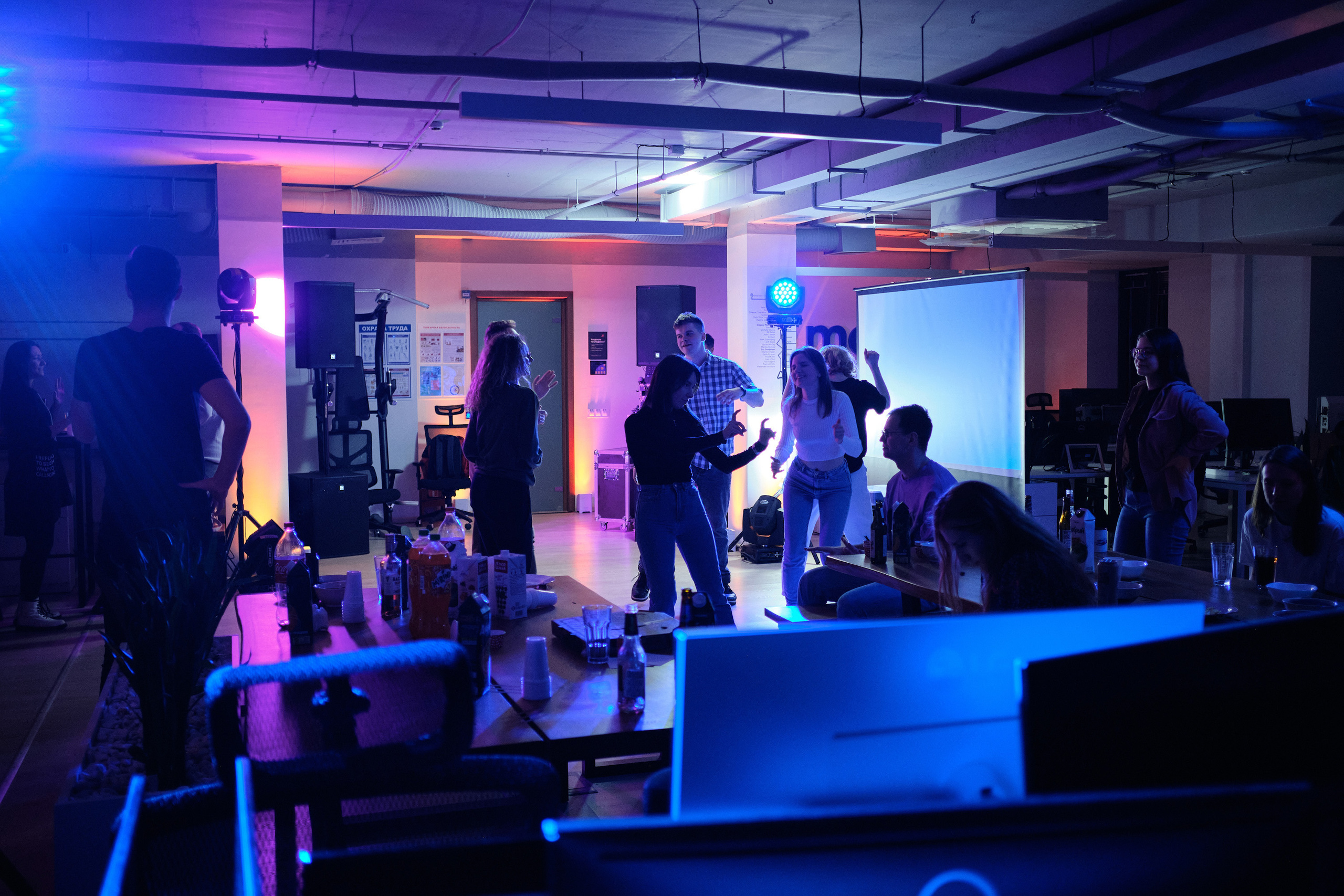 Корпоратив Mapbox в офисе компании