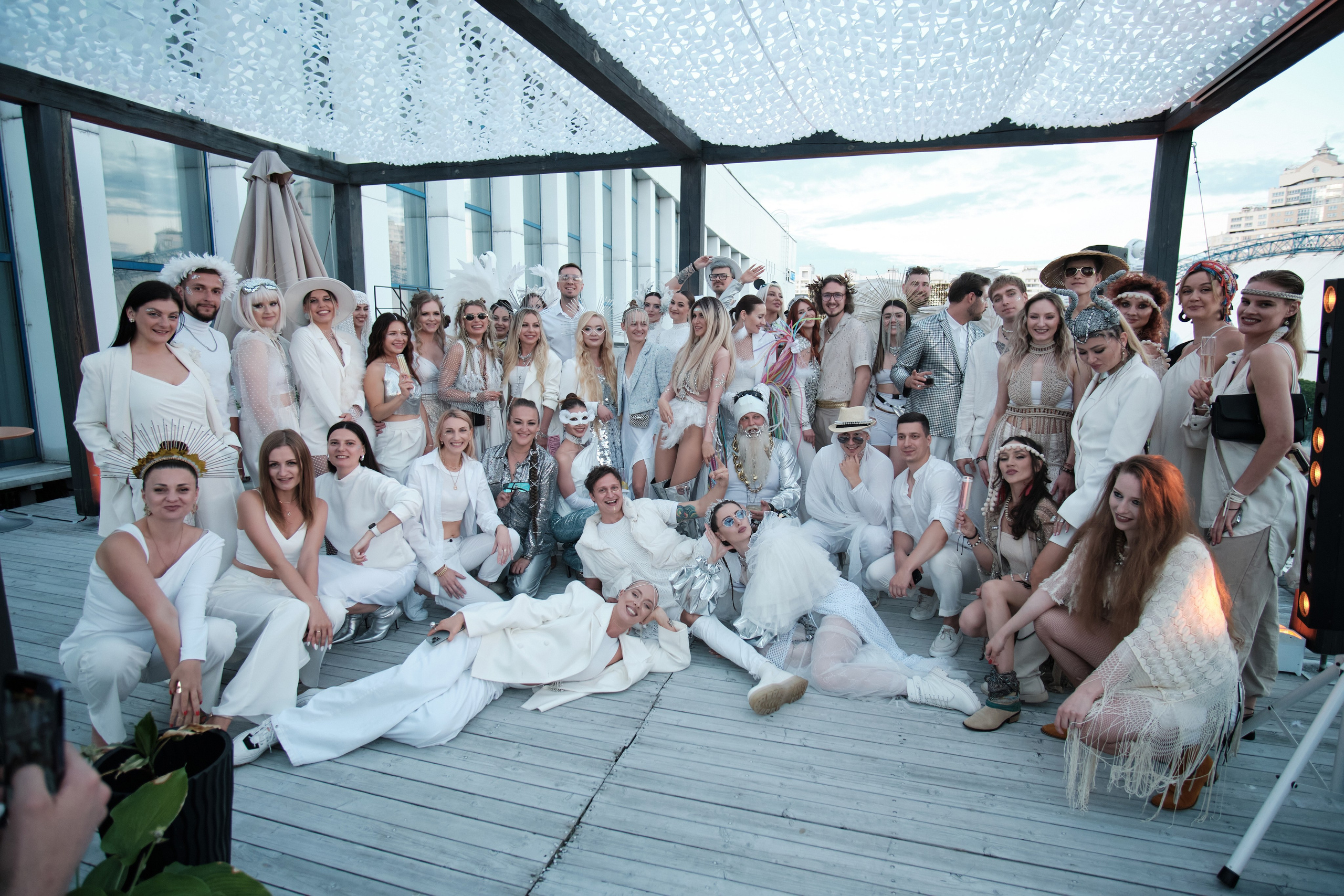 Burning Man на террасе White Point