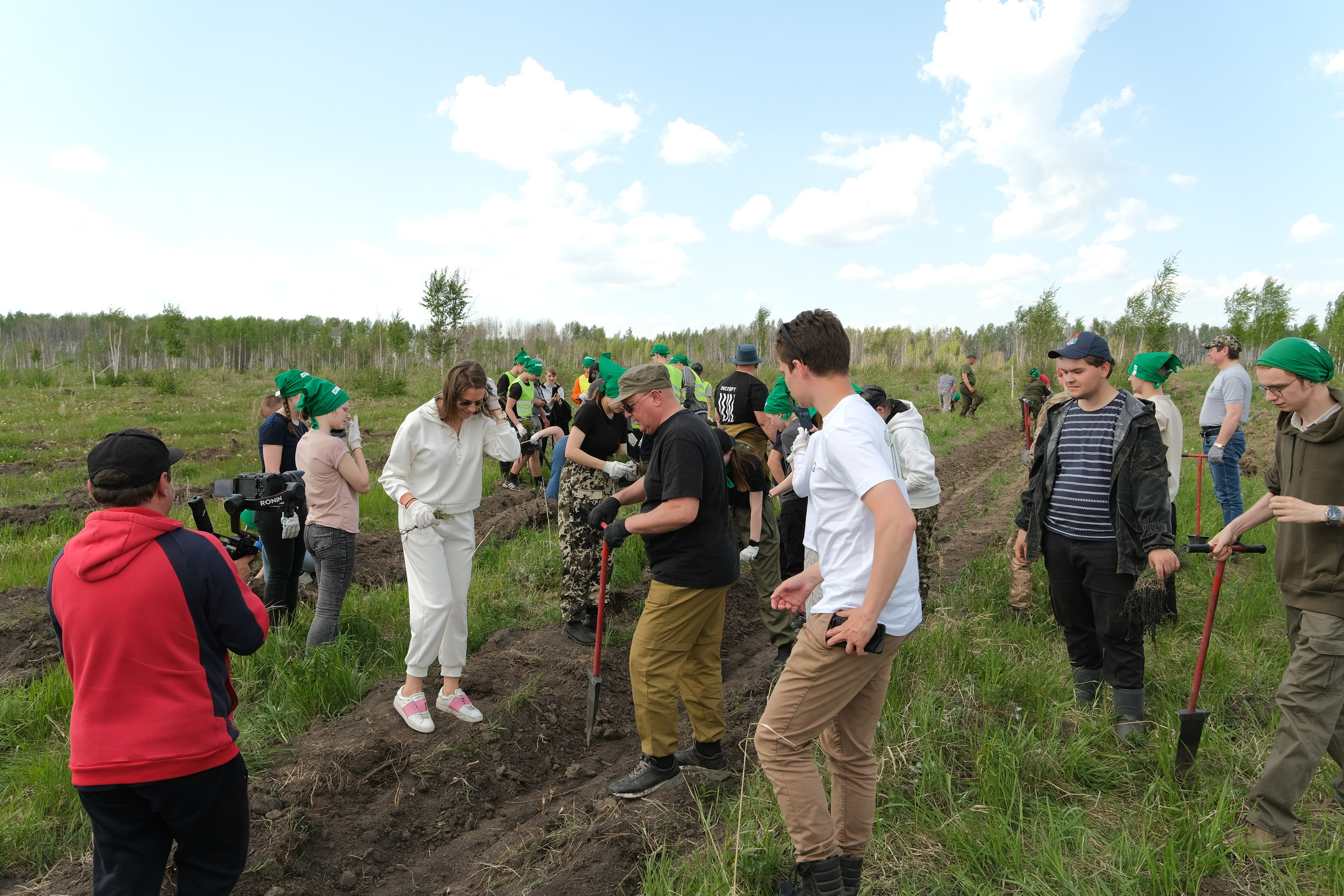 ПАО СИБУР акция «Волонтёры леса». Главная