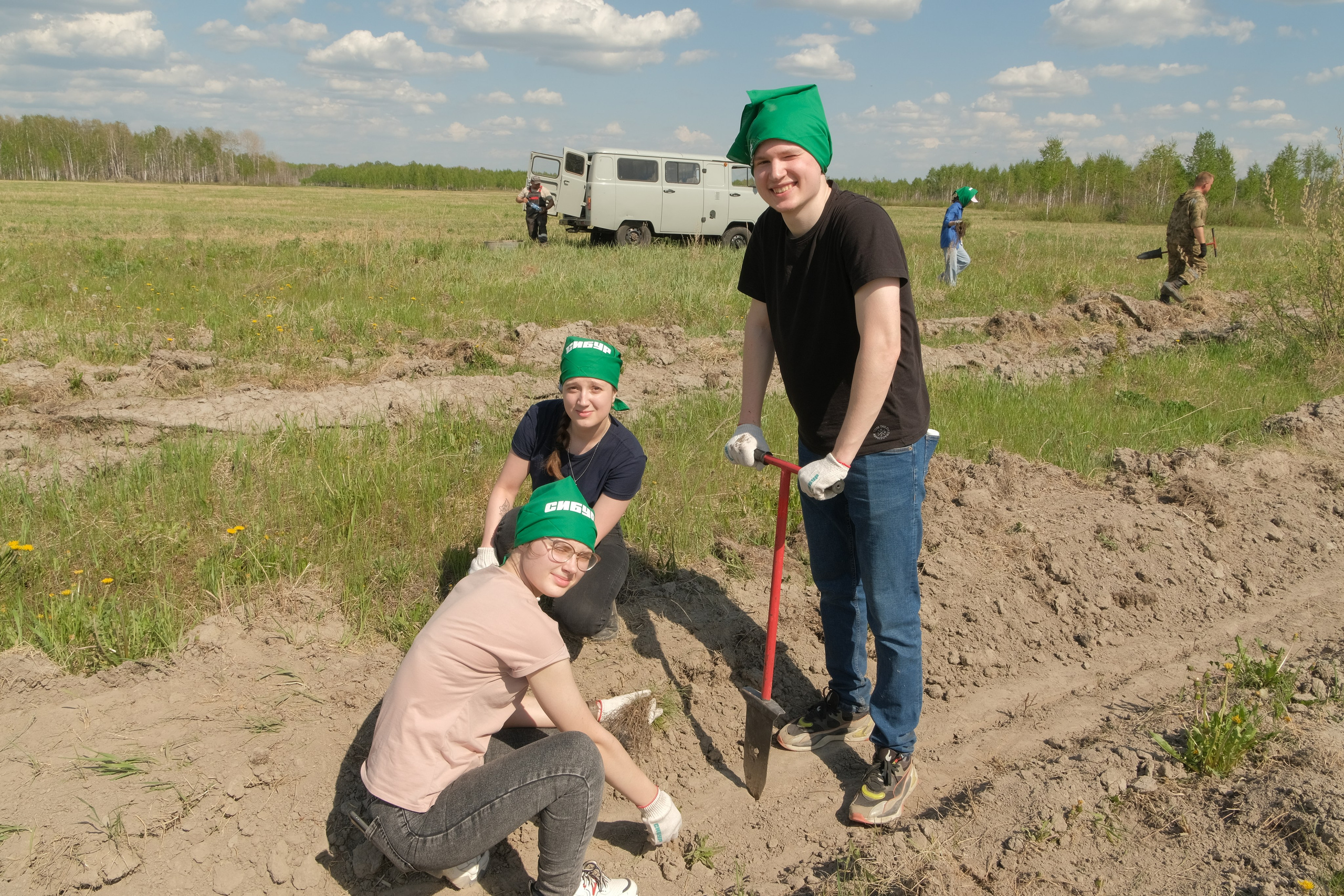 ПАО СИБУР акция «Волонтёры леса». Главная